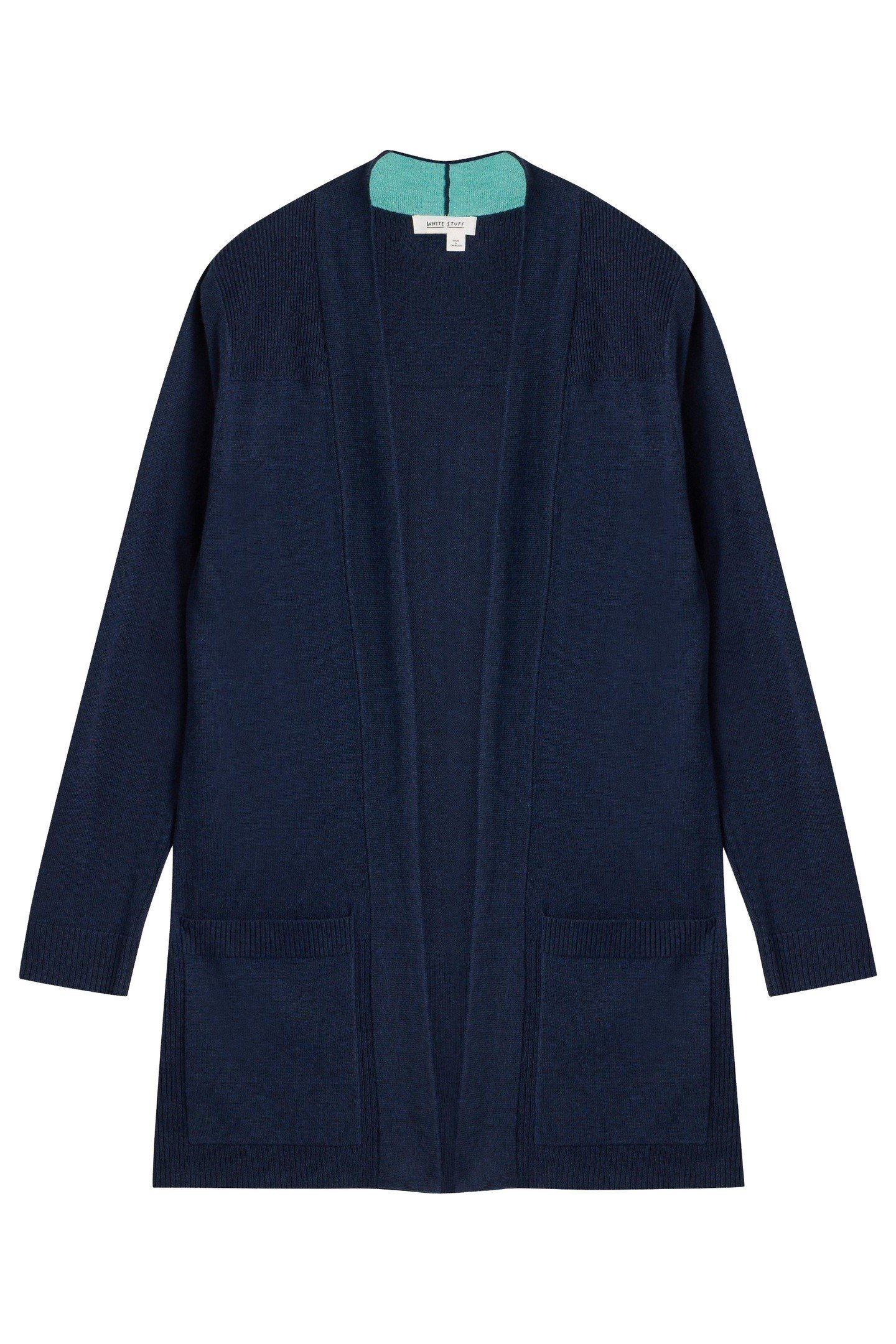 TANYA LONGLINE CARDI FRENCH NAVY 3