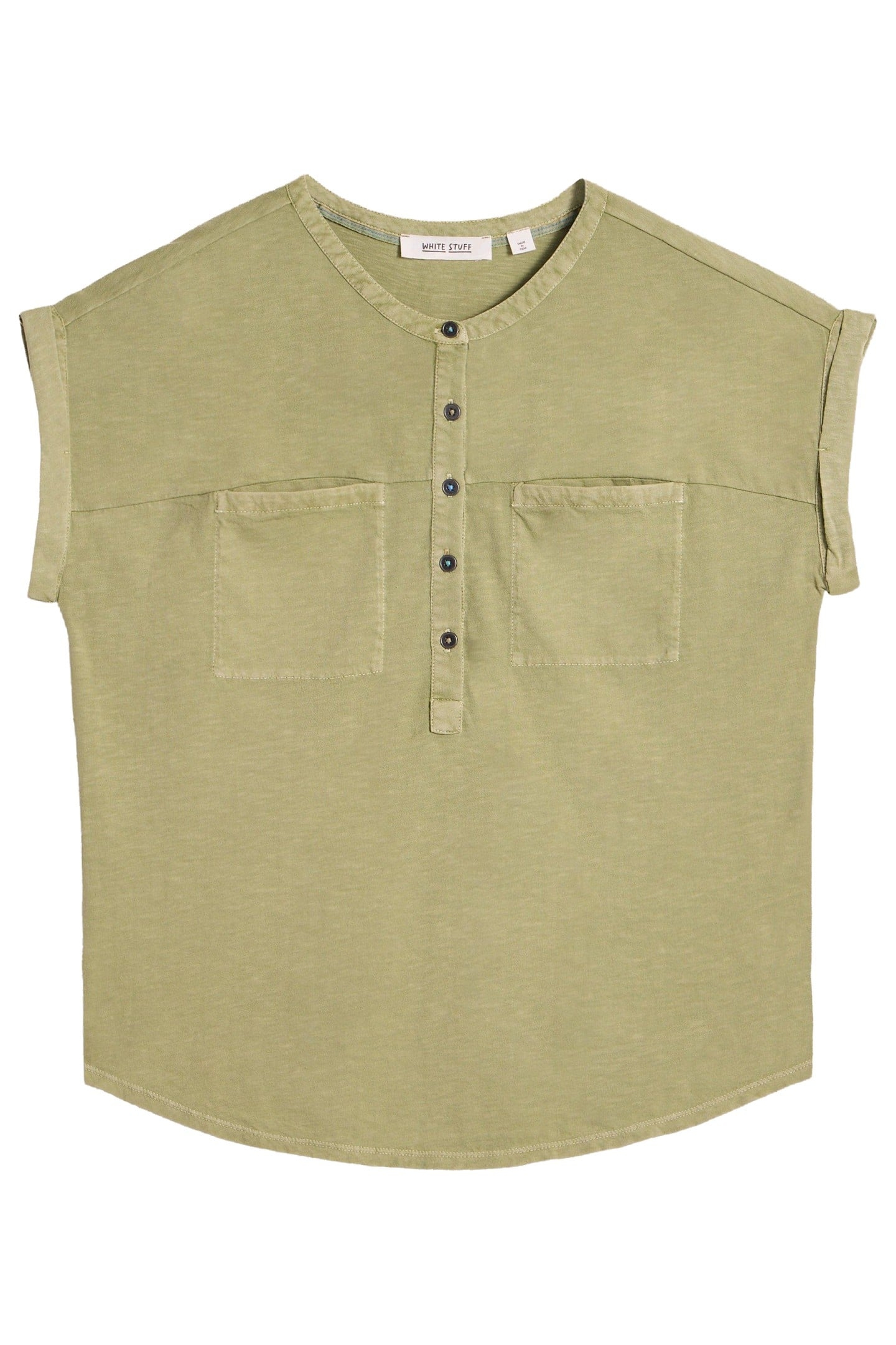 BETH SHIRT DUSTY GREEN 3