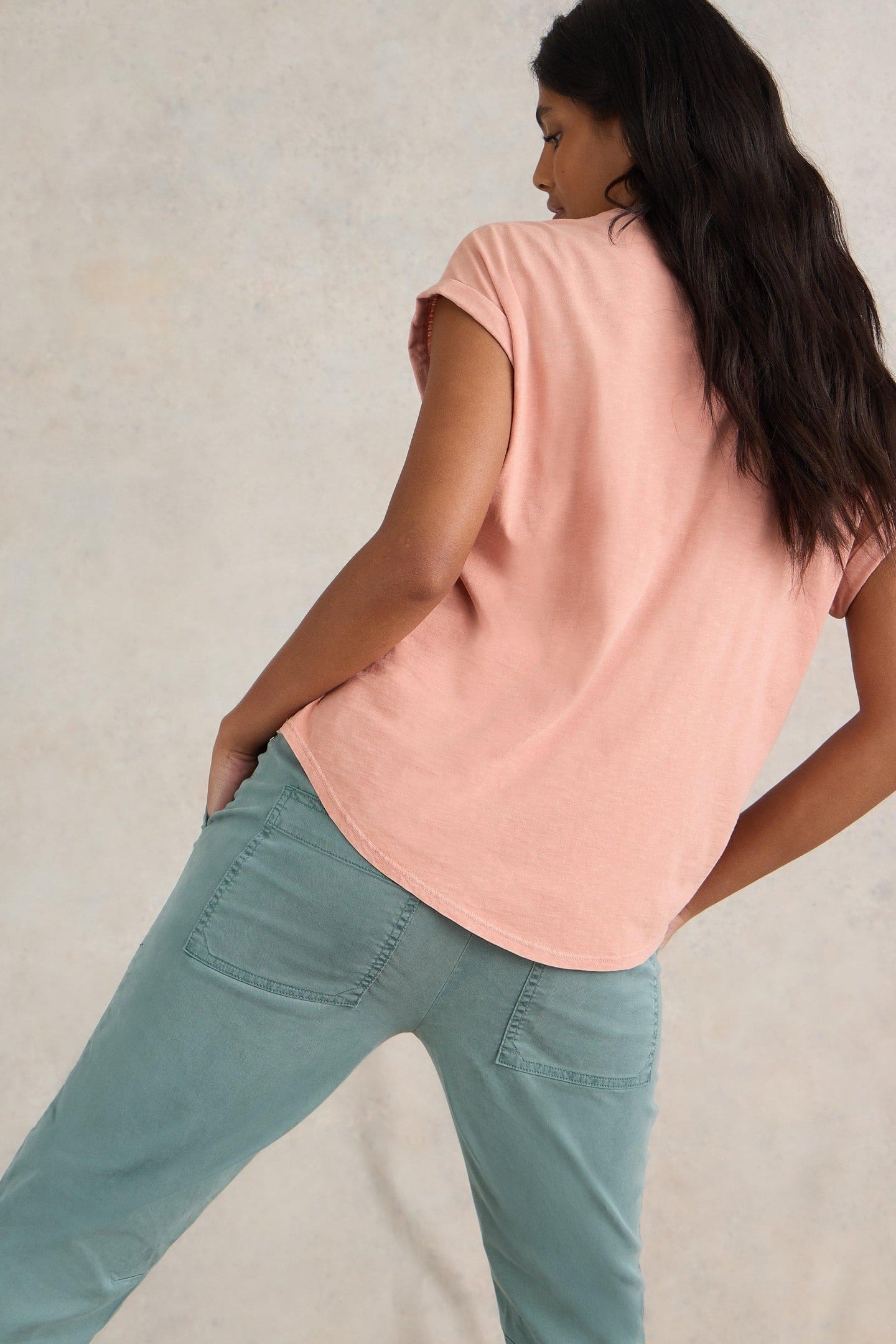 BETH SHIRT DUSTY PINK 2