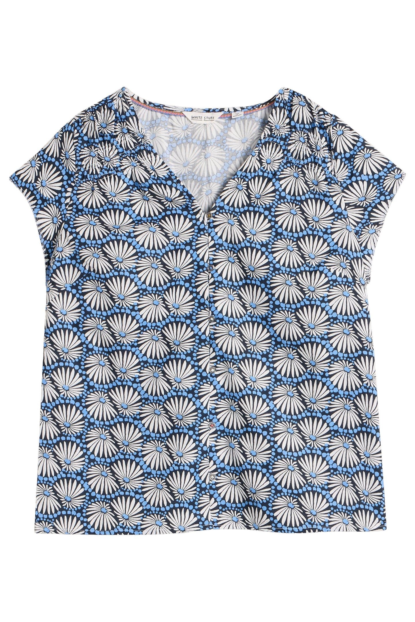 RAE ORGANIC COTTON TOP BLUE PRINT 3