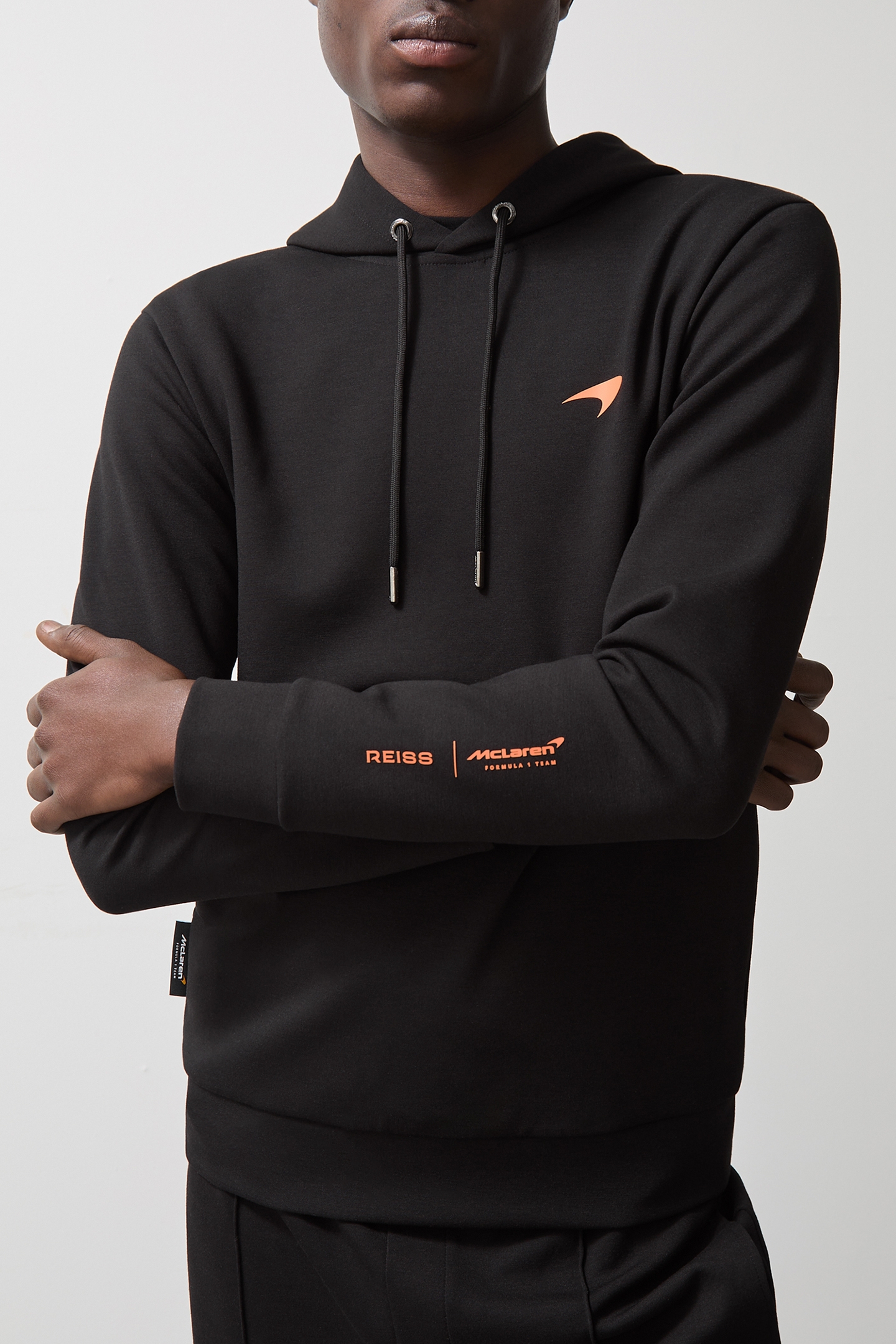 LS JERSEY INTERLOCK SPEEDMARK HOODIE BLACK 1