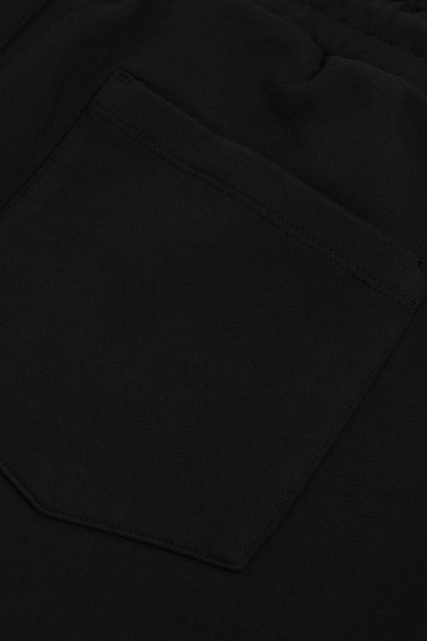 DRAWSTRING PRINTED JOGGER BLACK 7