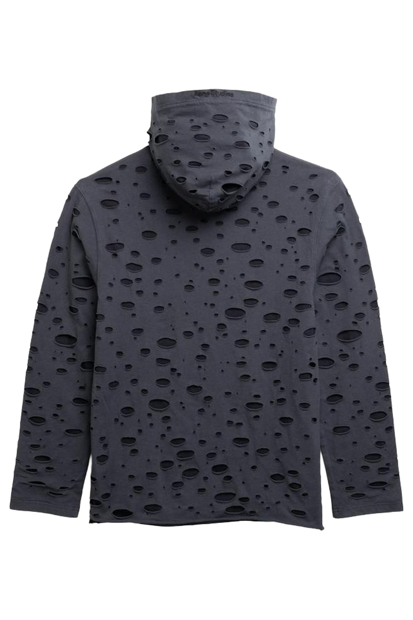 ACNE STUDIOS – LAYERED KNIT TOP BLACK 2