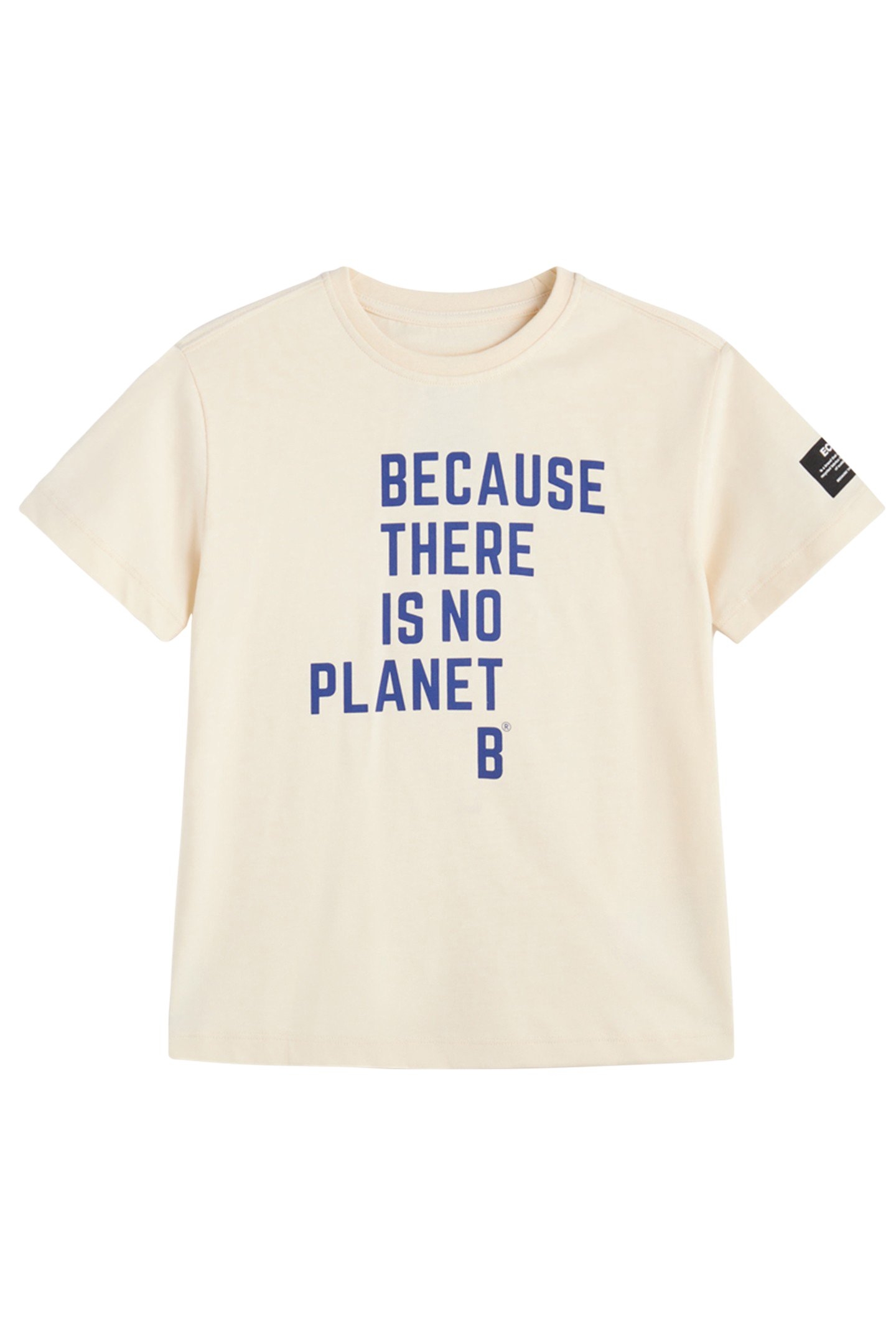 BOYS BECAUSEALF T-SHIRT OFF WHITE 1