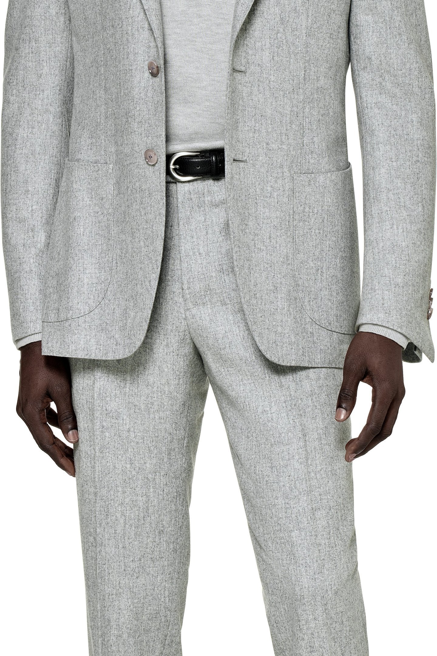 TROUSERS-L.GREY LIGHT GREY 7