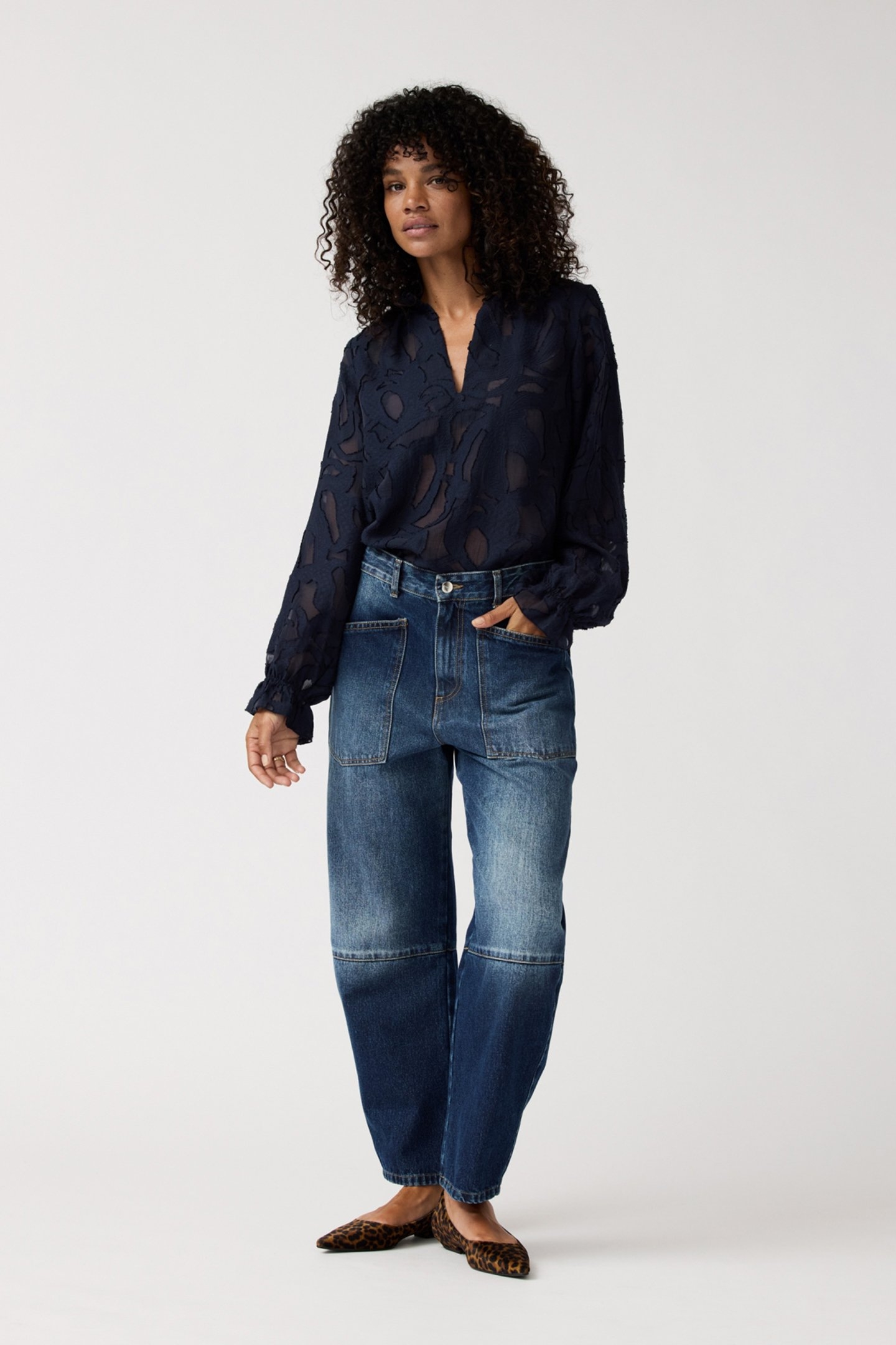 HEATHER DENIM DARK-BLUE-VINTAGE 1