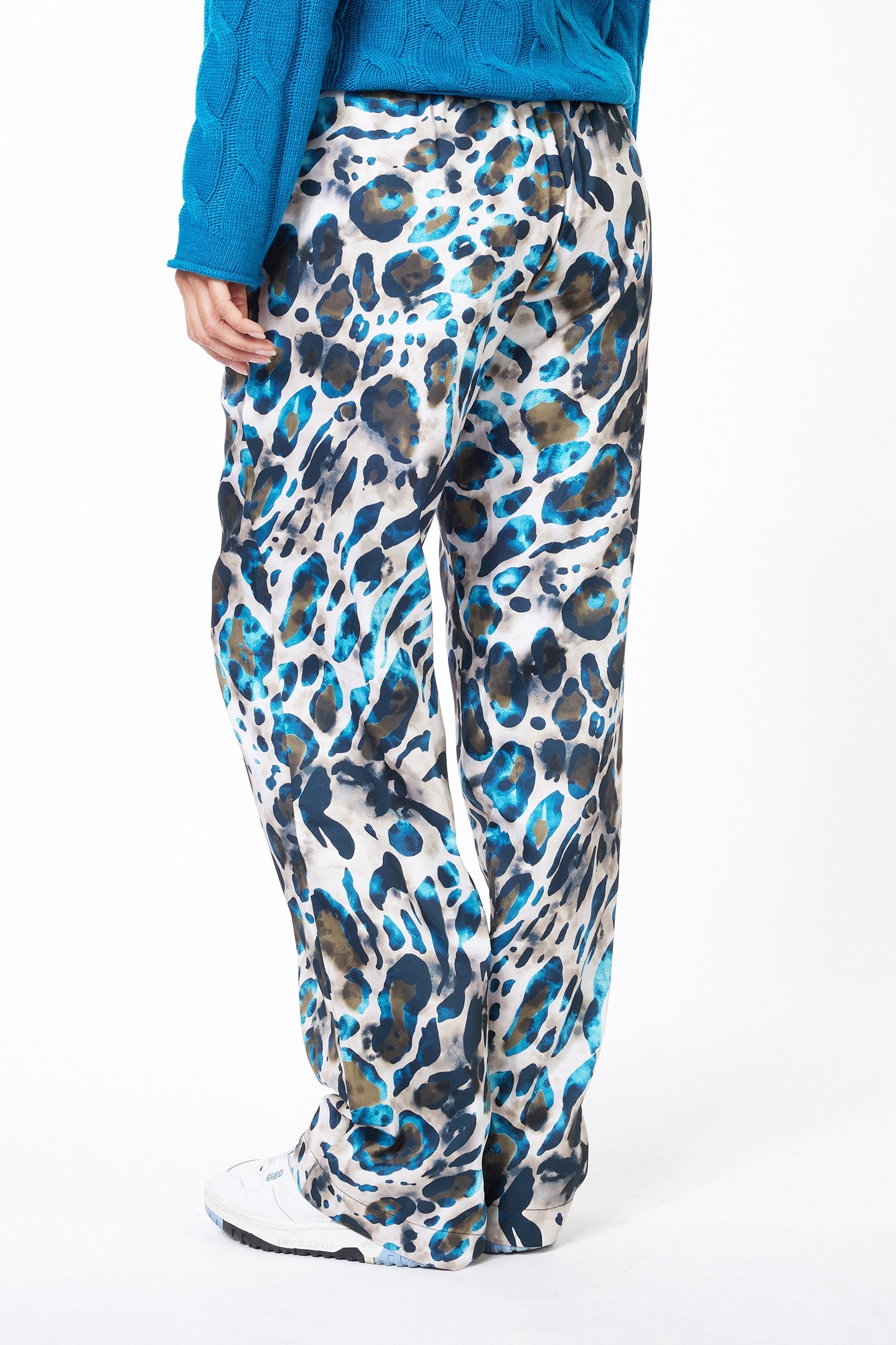 TROUSERS SATEEN ANIMAL ROOTS PRINT 4