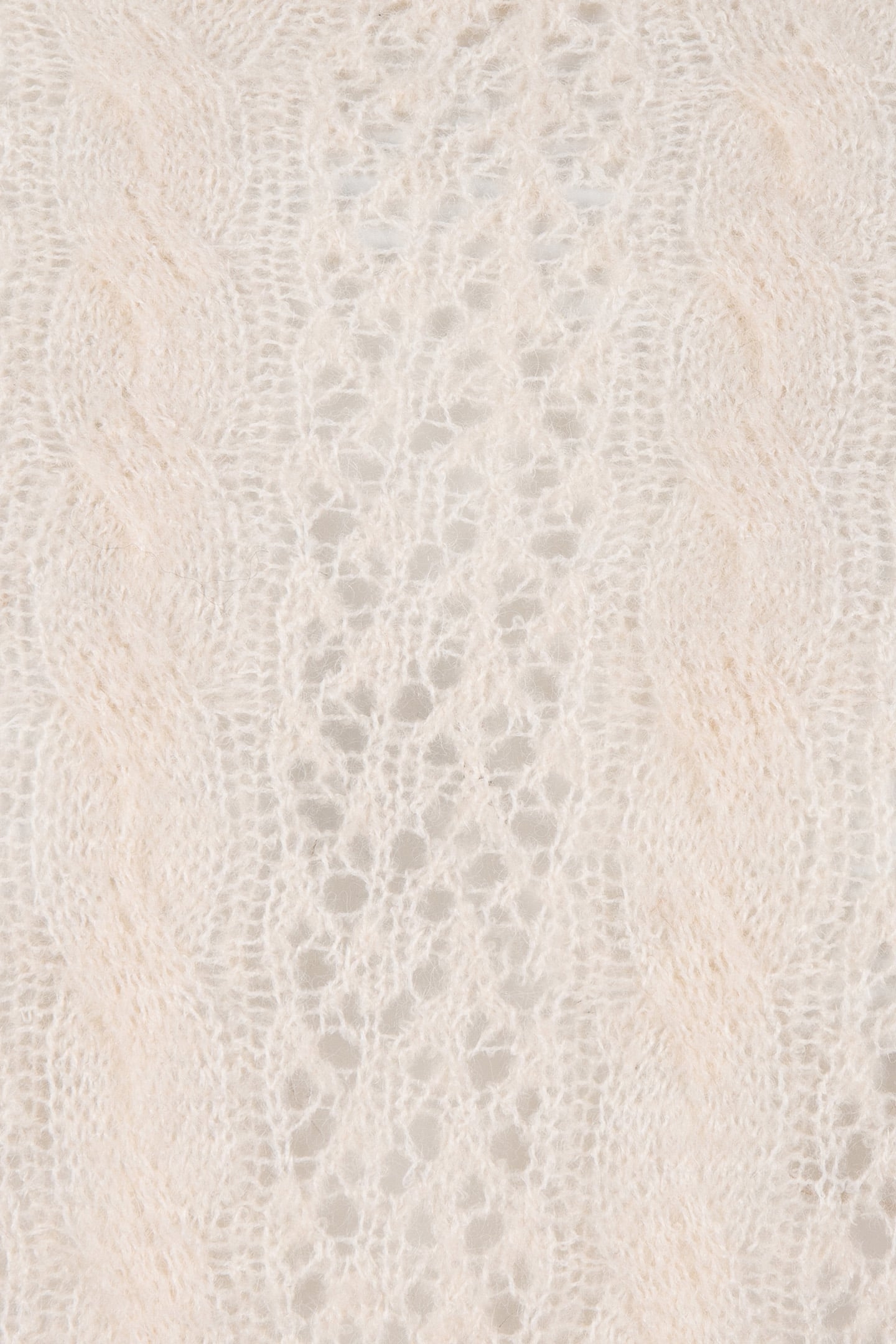 SWEATER CABLE AJOUR LIGHT SAND 7