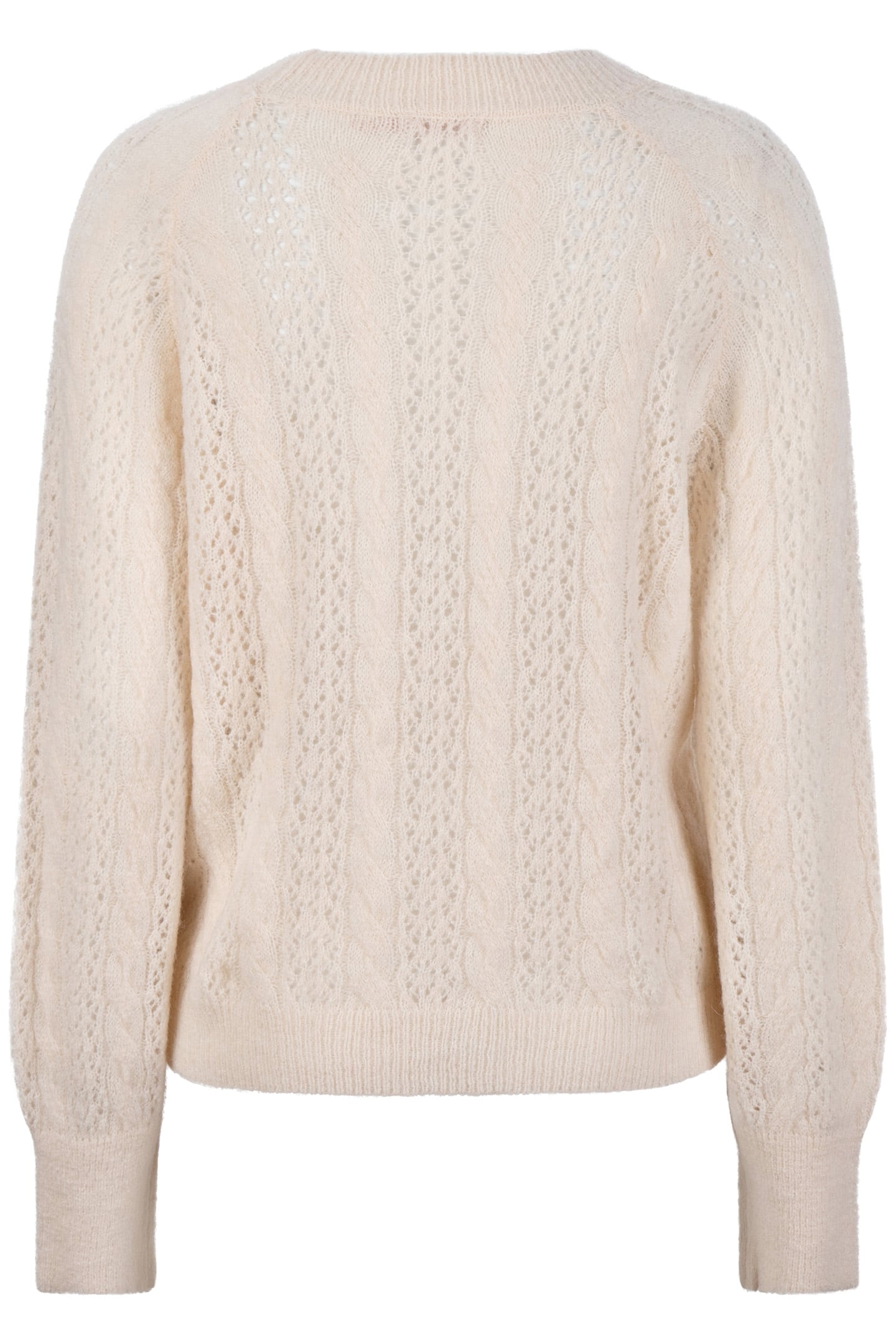 SWEATER CABLE AJOUR LIGHT SAND 6