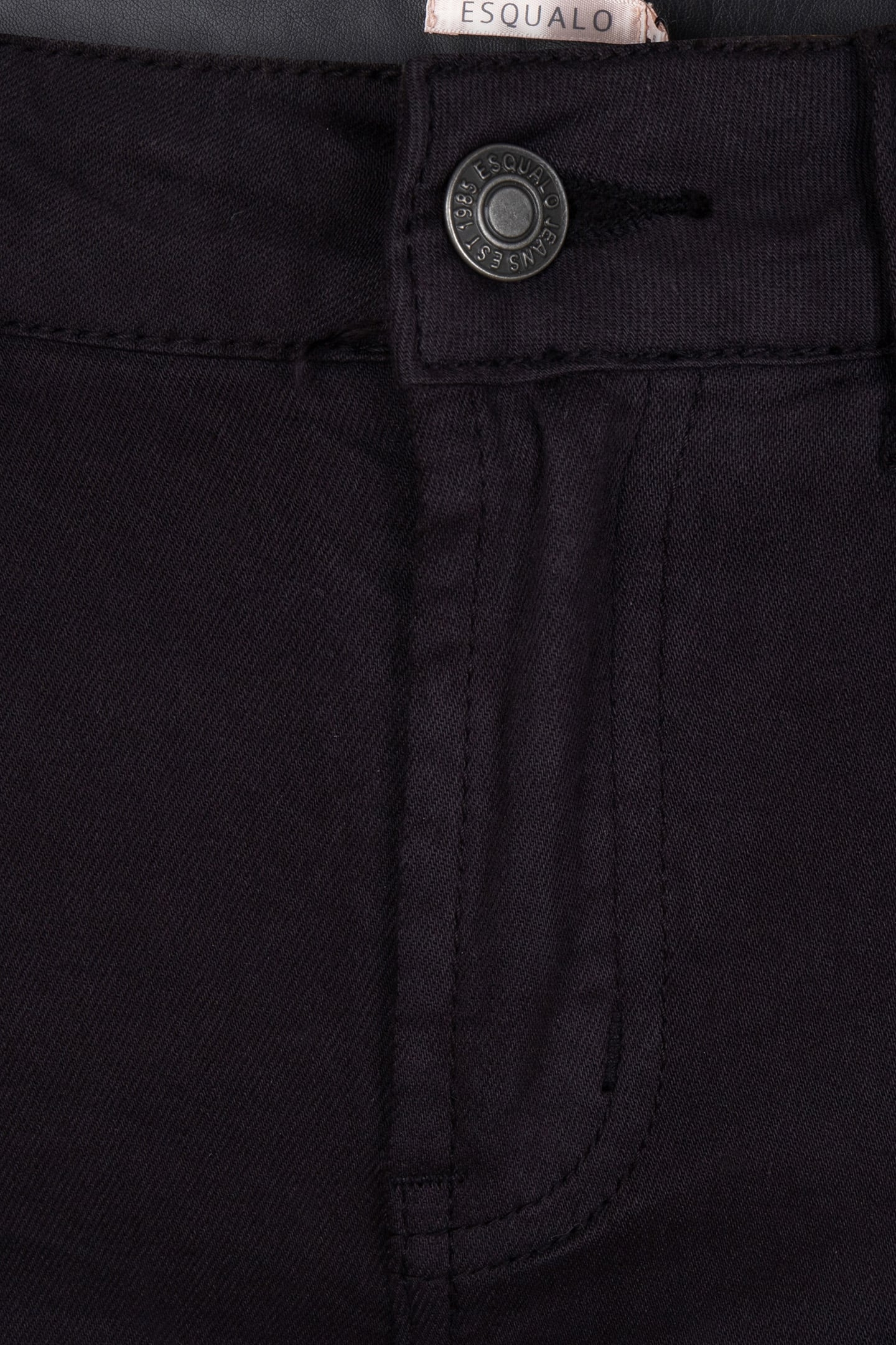 TROUSERS COLORED DENIM FLAIR BLACK 8
