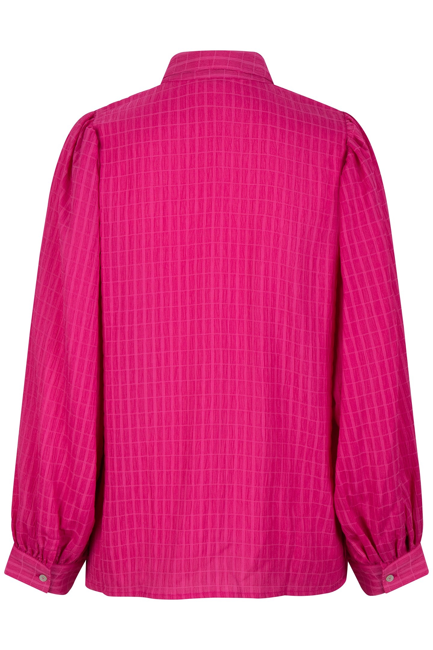 BLOUSE STRUCTURE FABRIC FUCHSIA 6