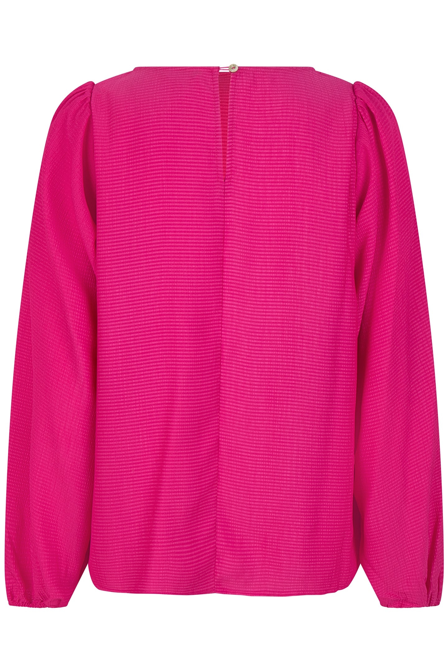 BLOUSE R-NECK STRUCTURE FUCHSIA 4
