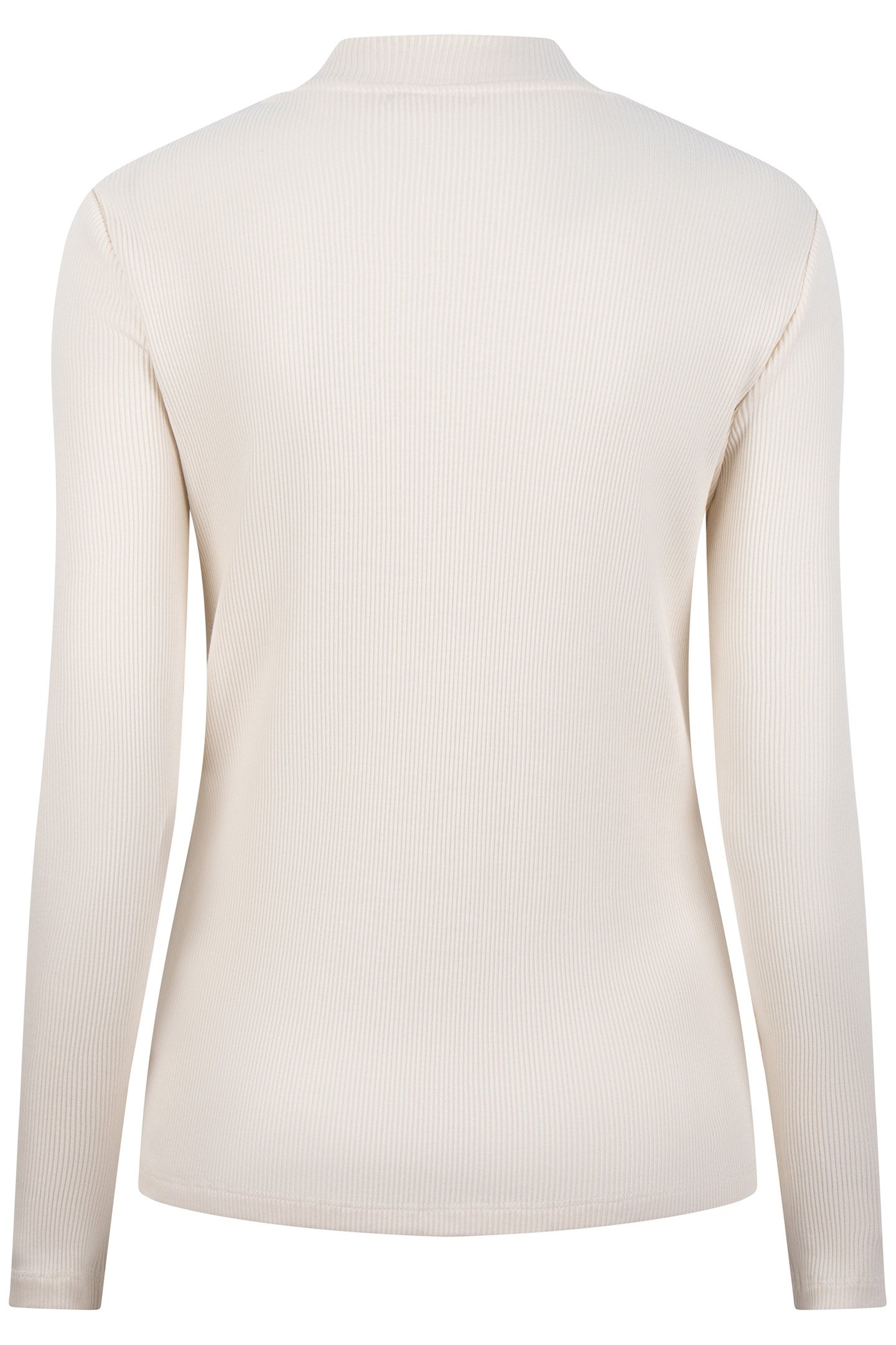 TOP RIB LONG SLVE LIGHT SAND 4