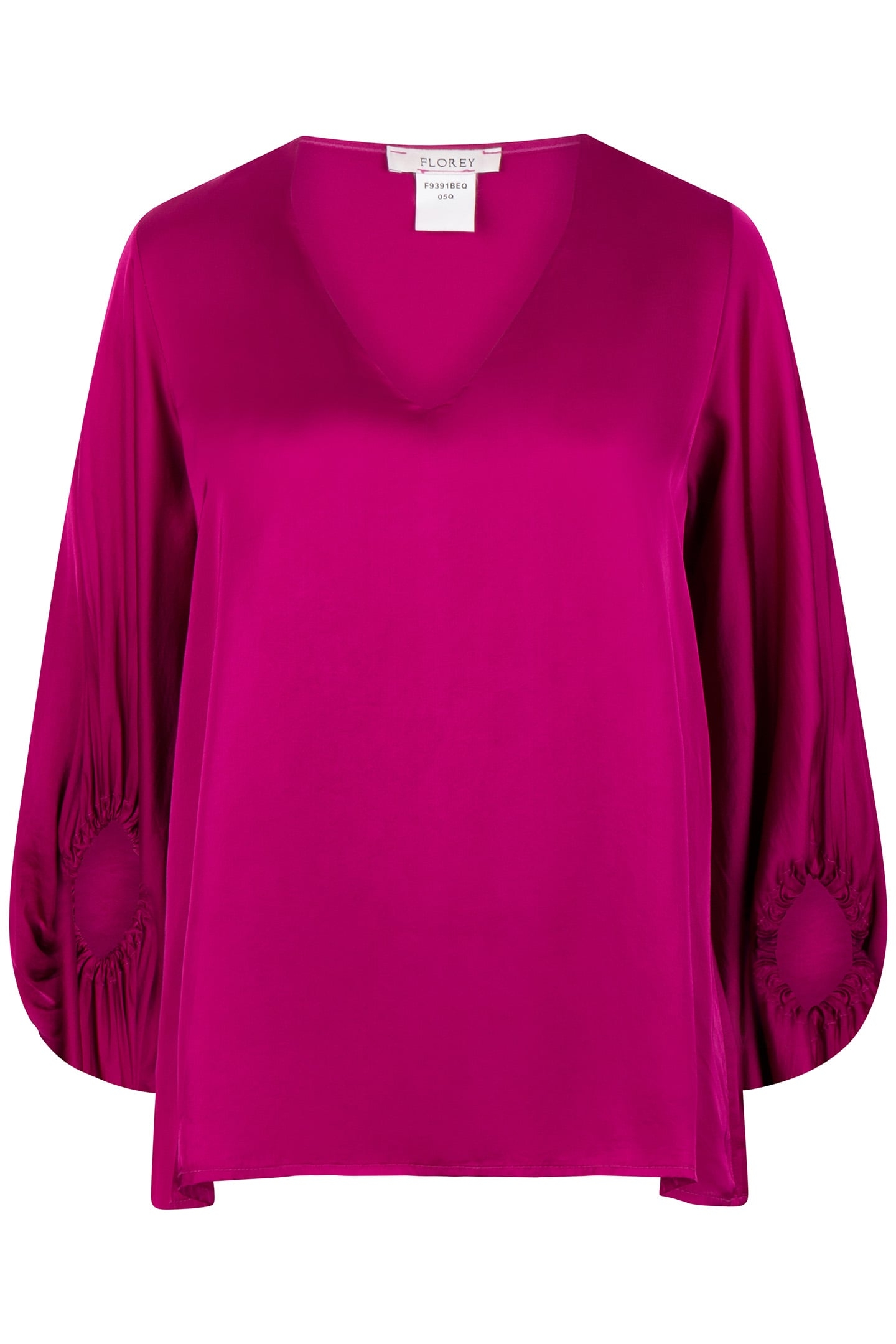 BLOUSE WIDE SLEEVE FUCHSIA 5