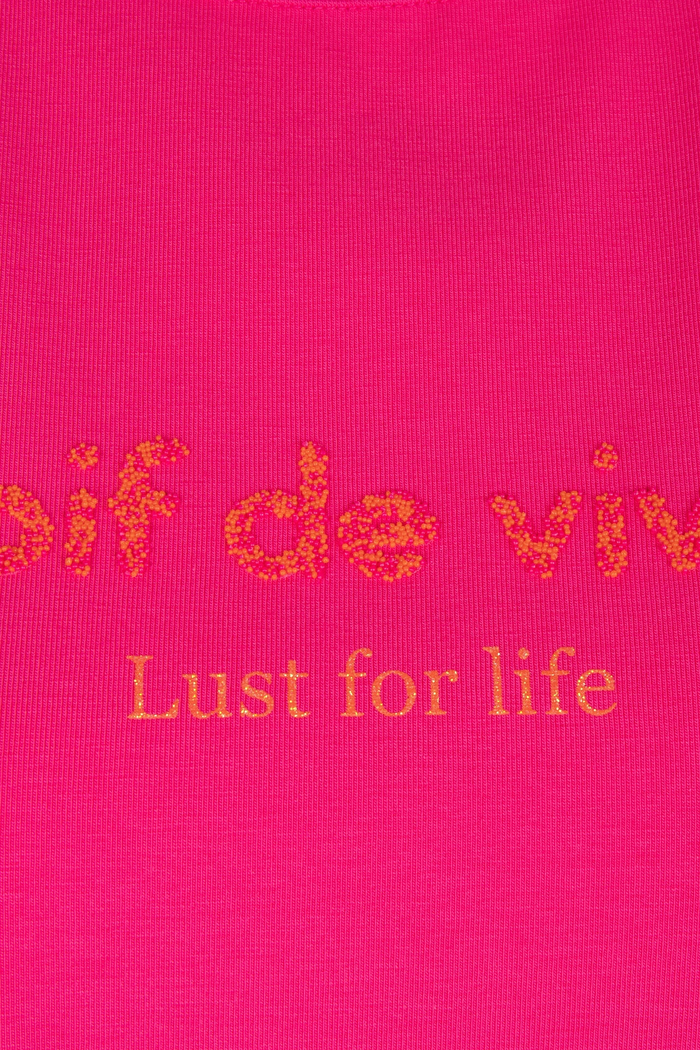 T-SHIRT SOIF DE VIVRE FUCHSIA 5