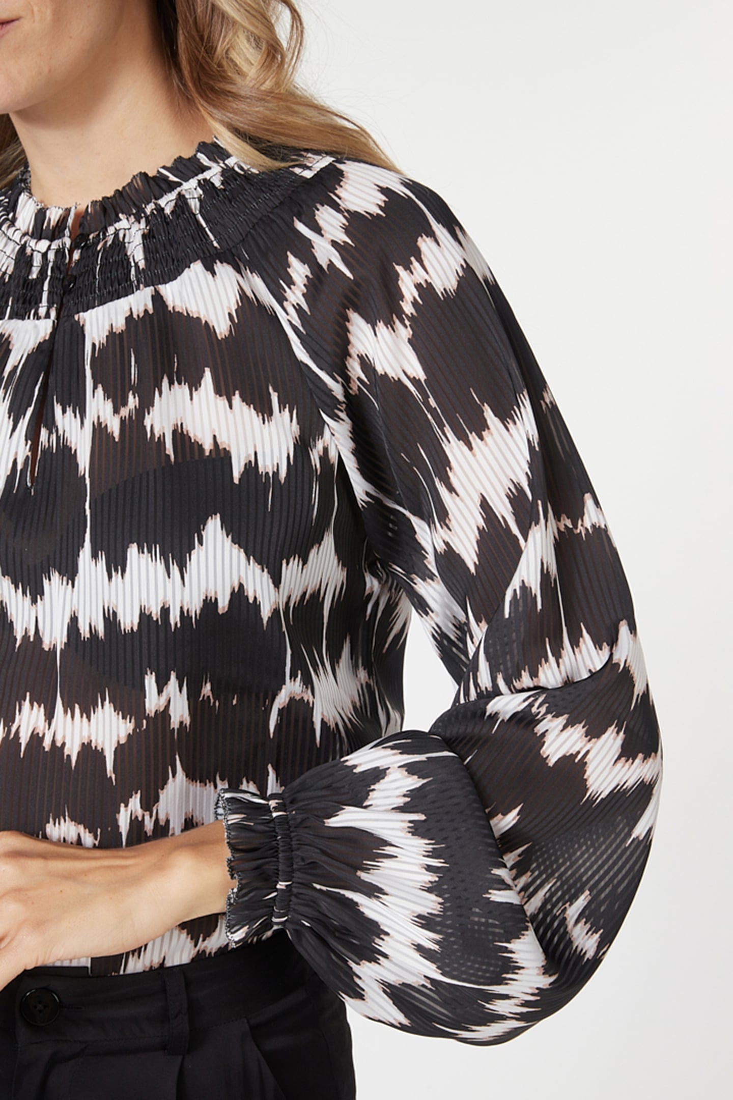 BLOUSE RAGLAN ABSOLUTE ILLUSION PRINT 7