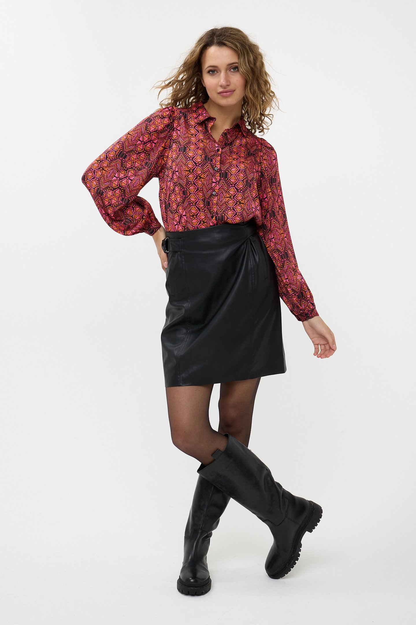 BLOUSE BASIC SENSATION PRINT 2