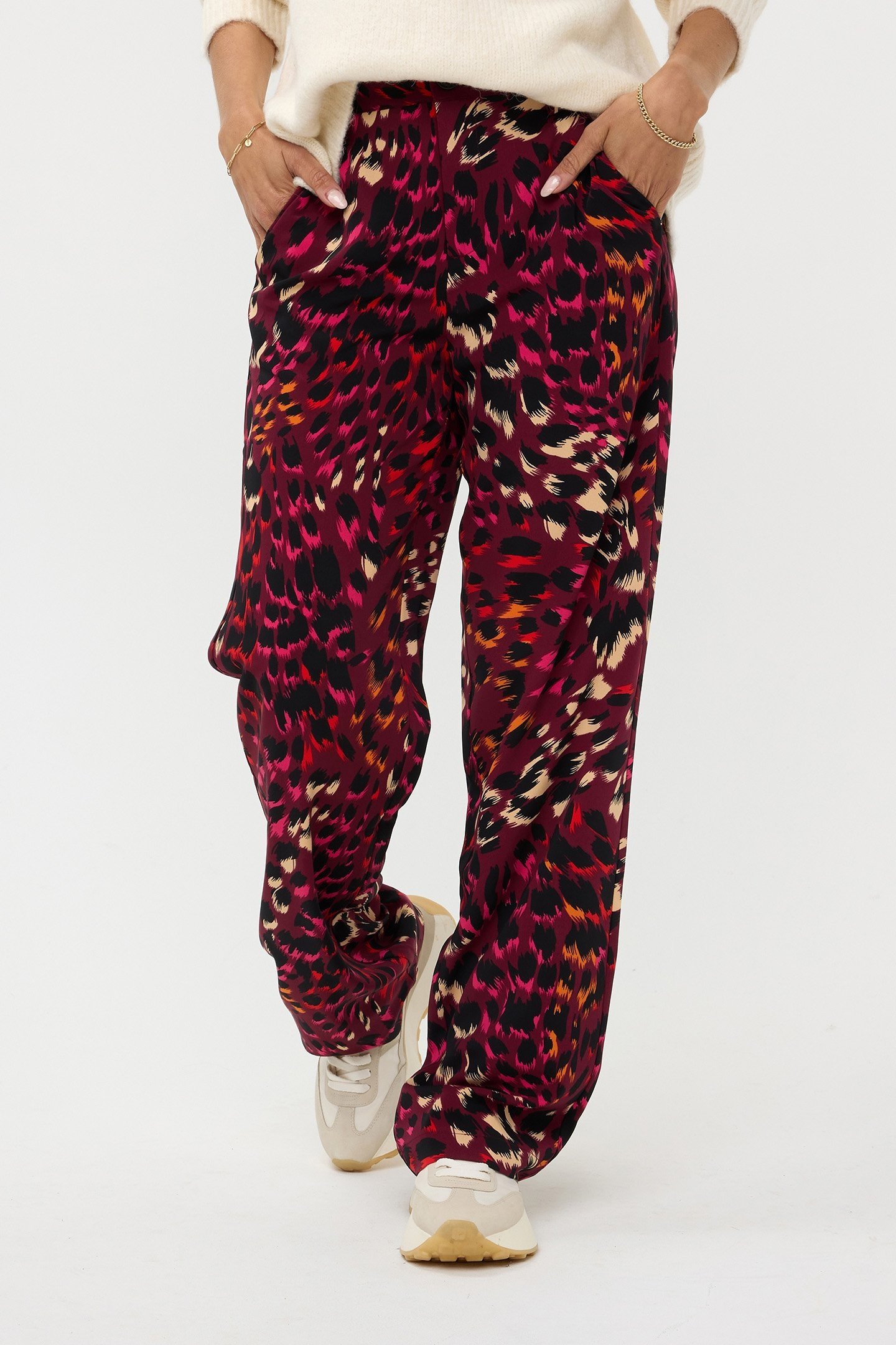 TROUSERS FLORAL GEM PRINT 1