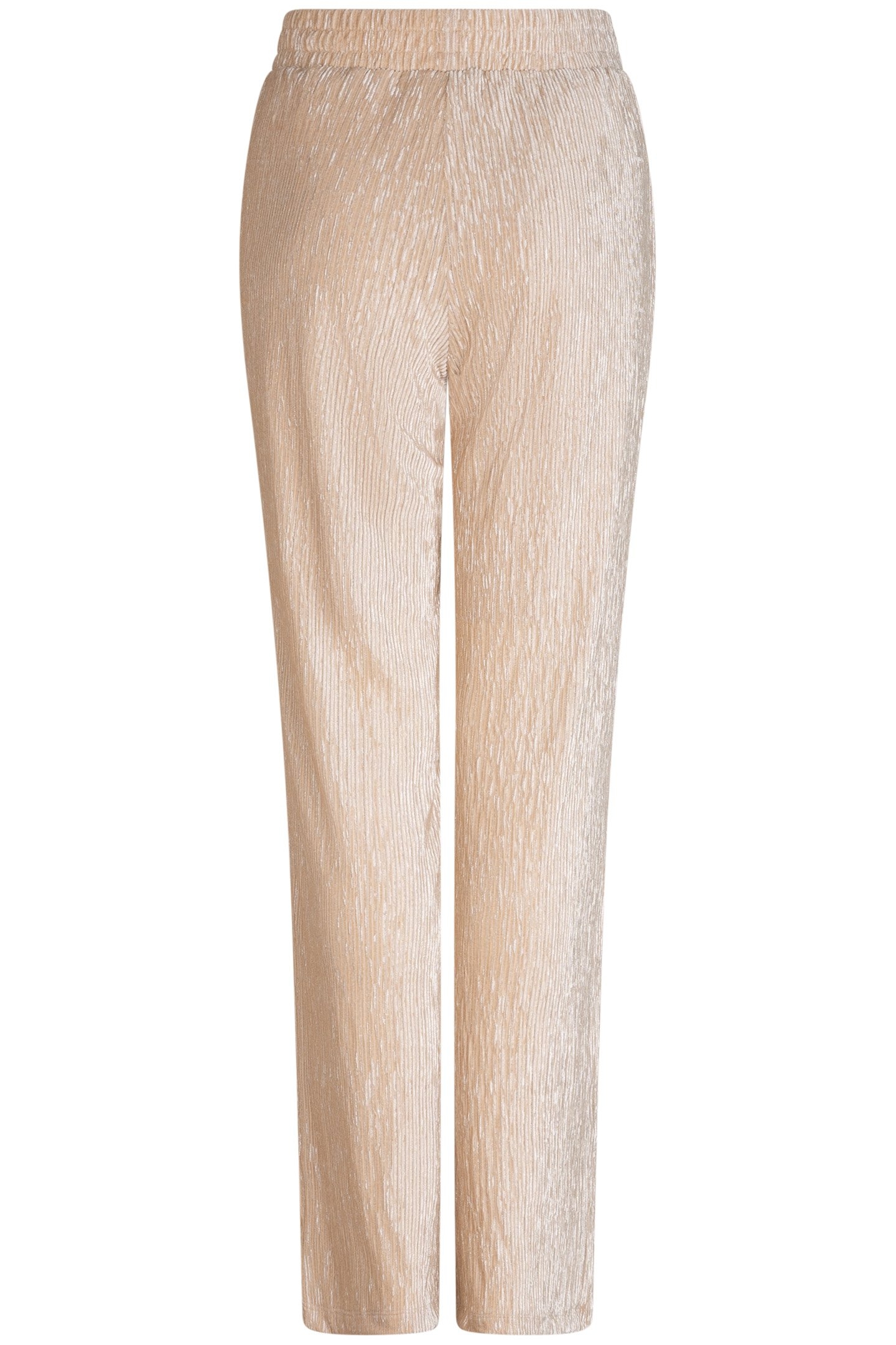 TROUSERS CRINKLED VELVET SAND 5