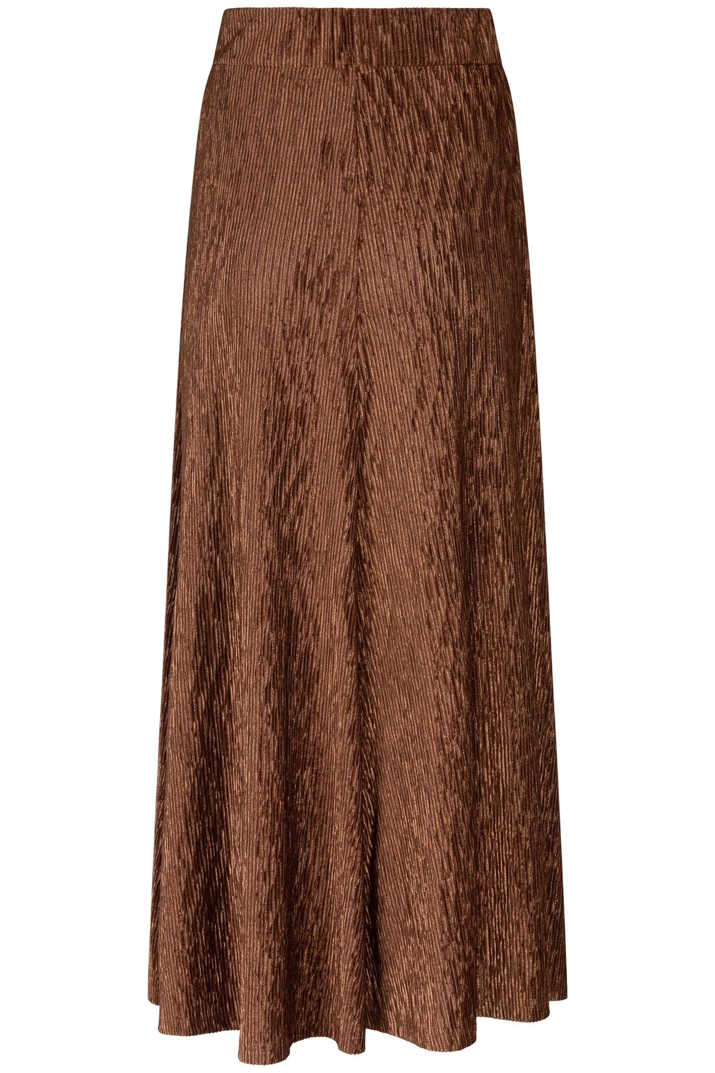 SKIRT CRINKLED VELOURS BRANDY 6