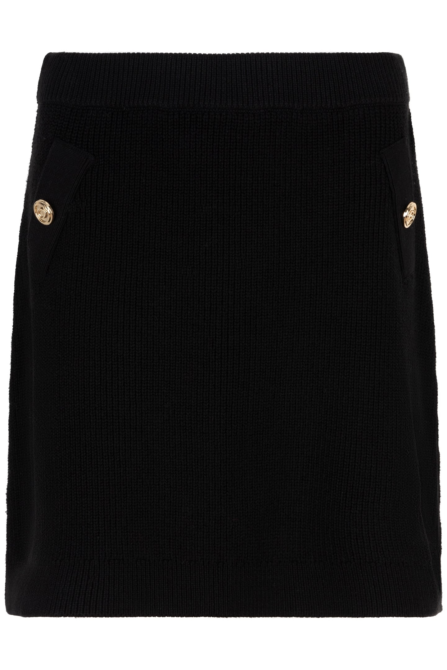 SKIRT BUTTONED BLACK 4