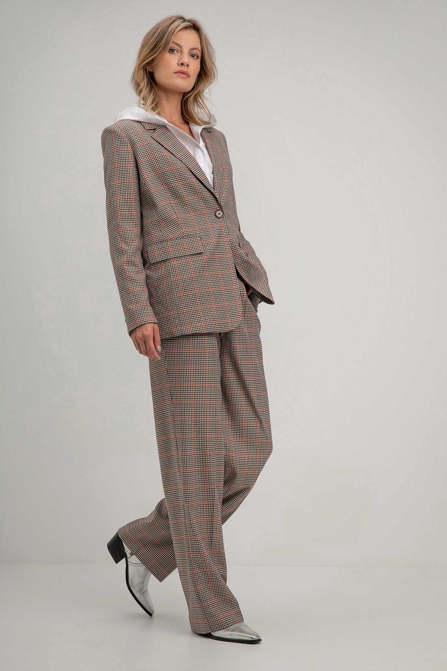 SUNNY BLAZER SAND CHECK 2