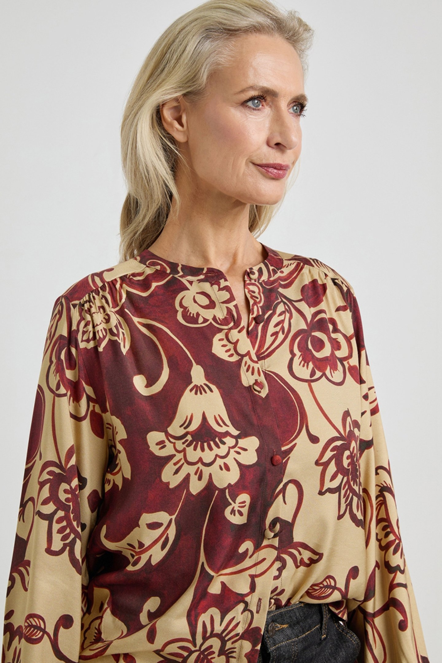 ANOUSKA BLOUSE CAMEL PRINT 4