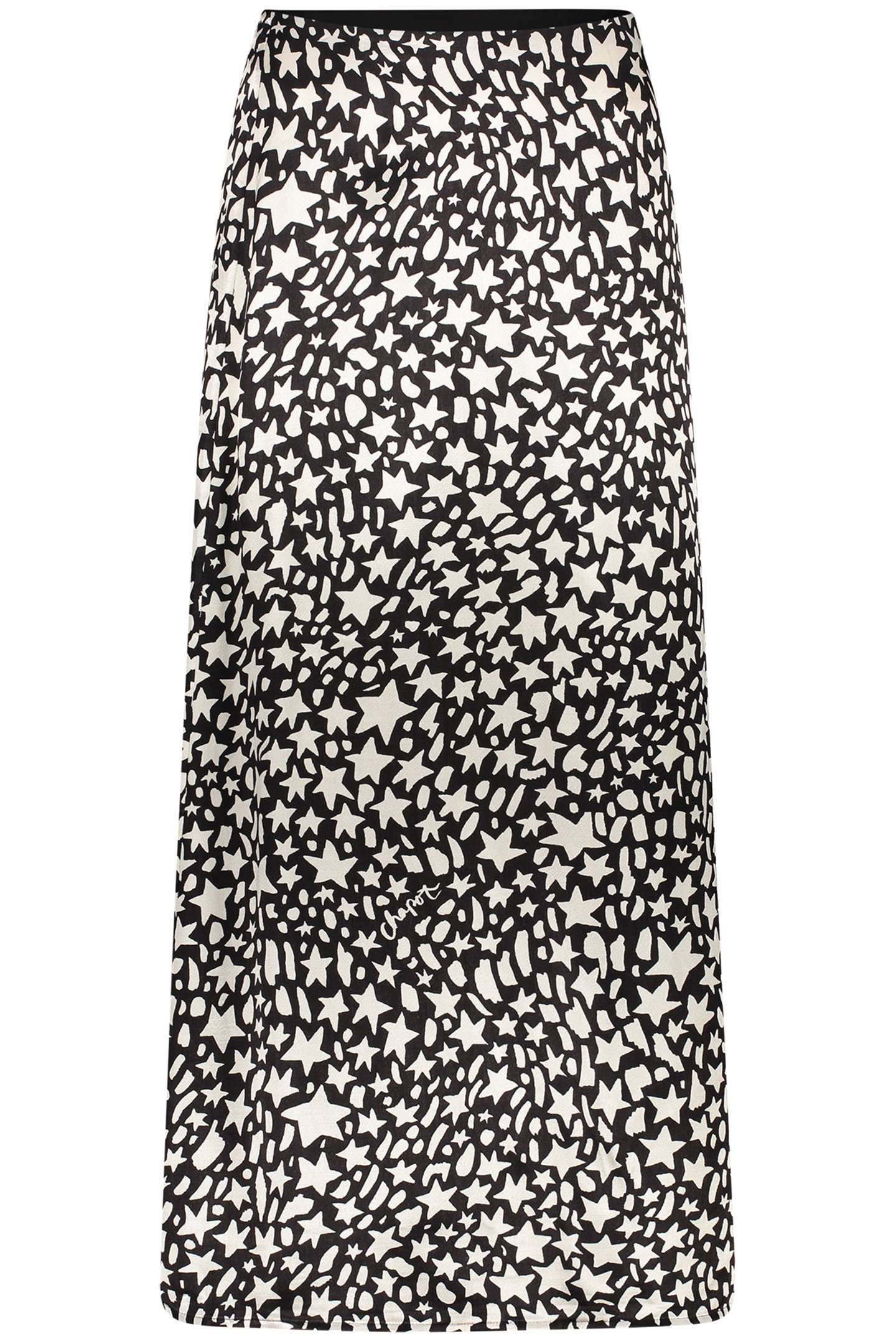 LAURIE SKIRT BLACK/CREME BRULEE 4