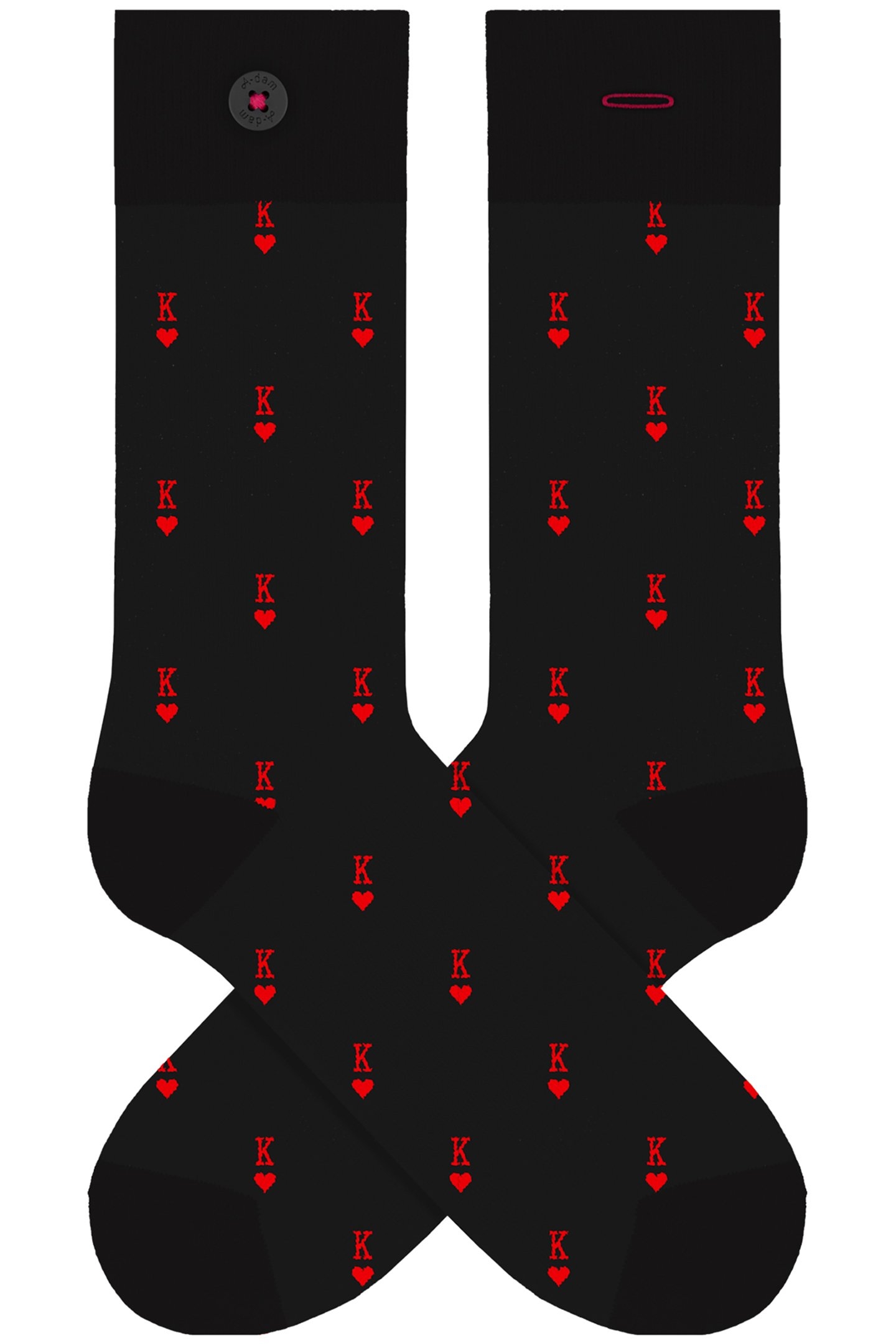 UNISEX A-DAM 4-PACK CASUAL SOCKS MULTICOLOR 2