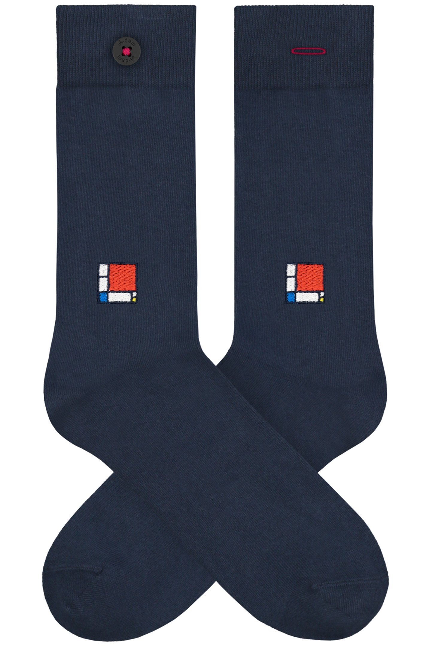 UNISEX A-DAM 4-PACK CASUAL SOCKS MULTICOLOR 4