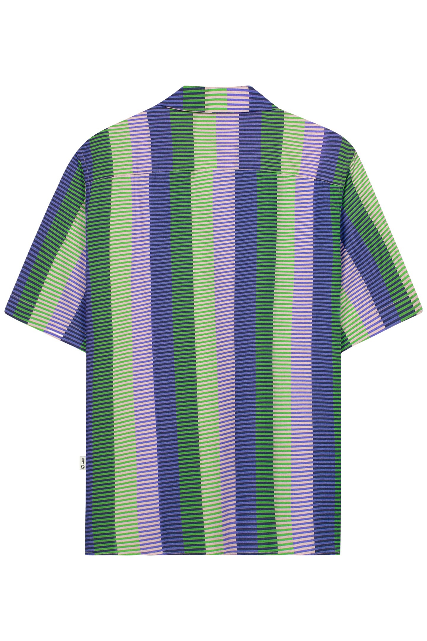 WOVEN SHIRT DIFUZED STRIPE LIGHT LILAC 2