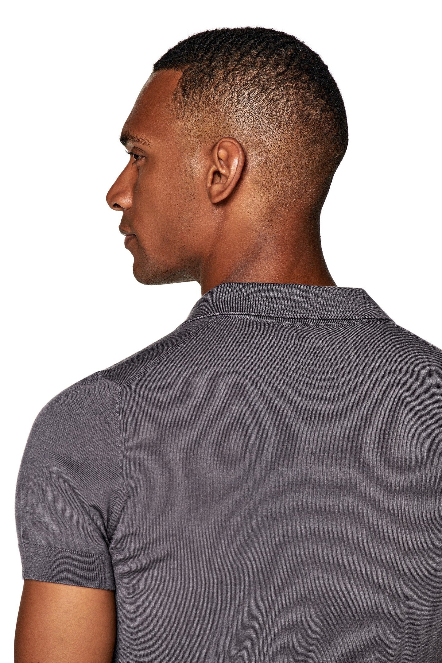 POLO BUTTONLESS EGGPLANT PURPLE 5