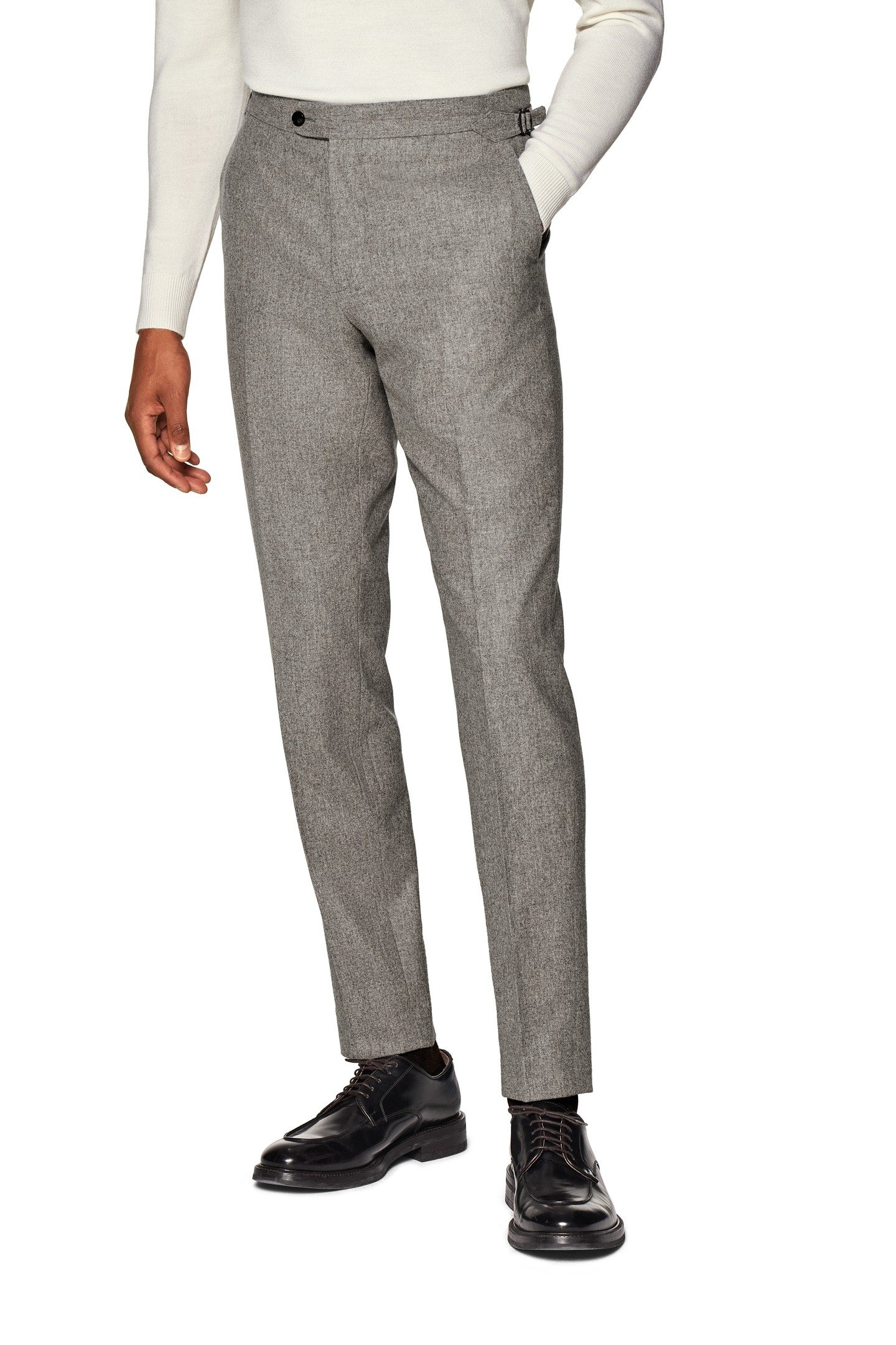 TROUSERS-LIGHT-BROWN TAUPE 1