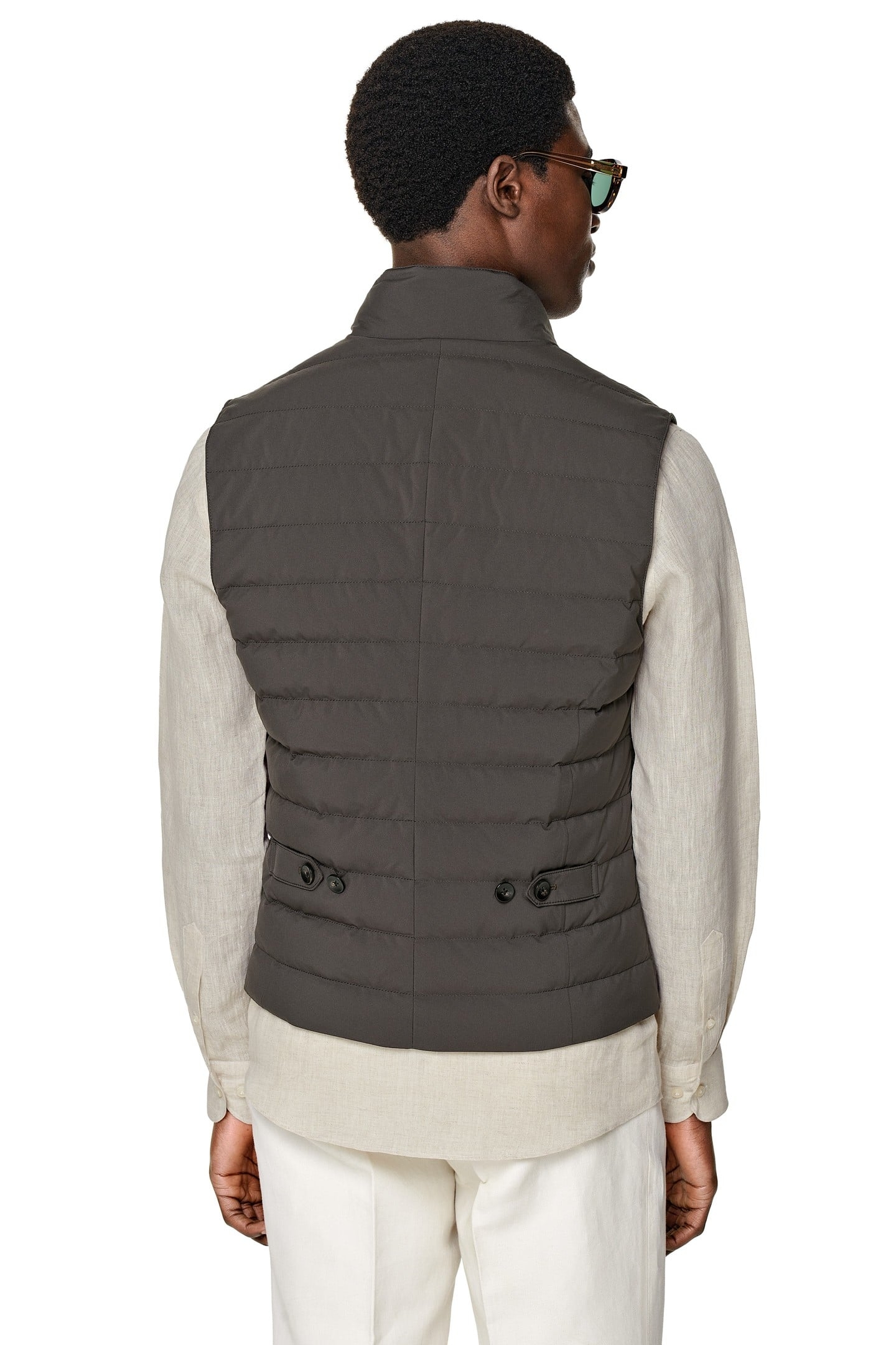 BODYWARMER-BROWN BROWN 3