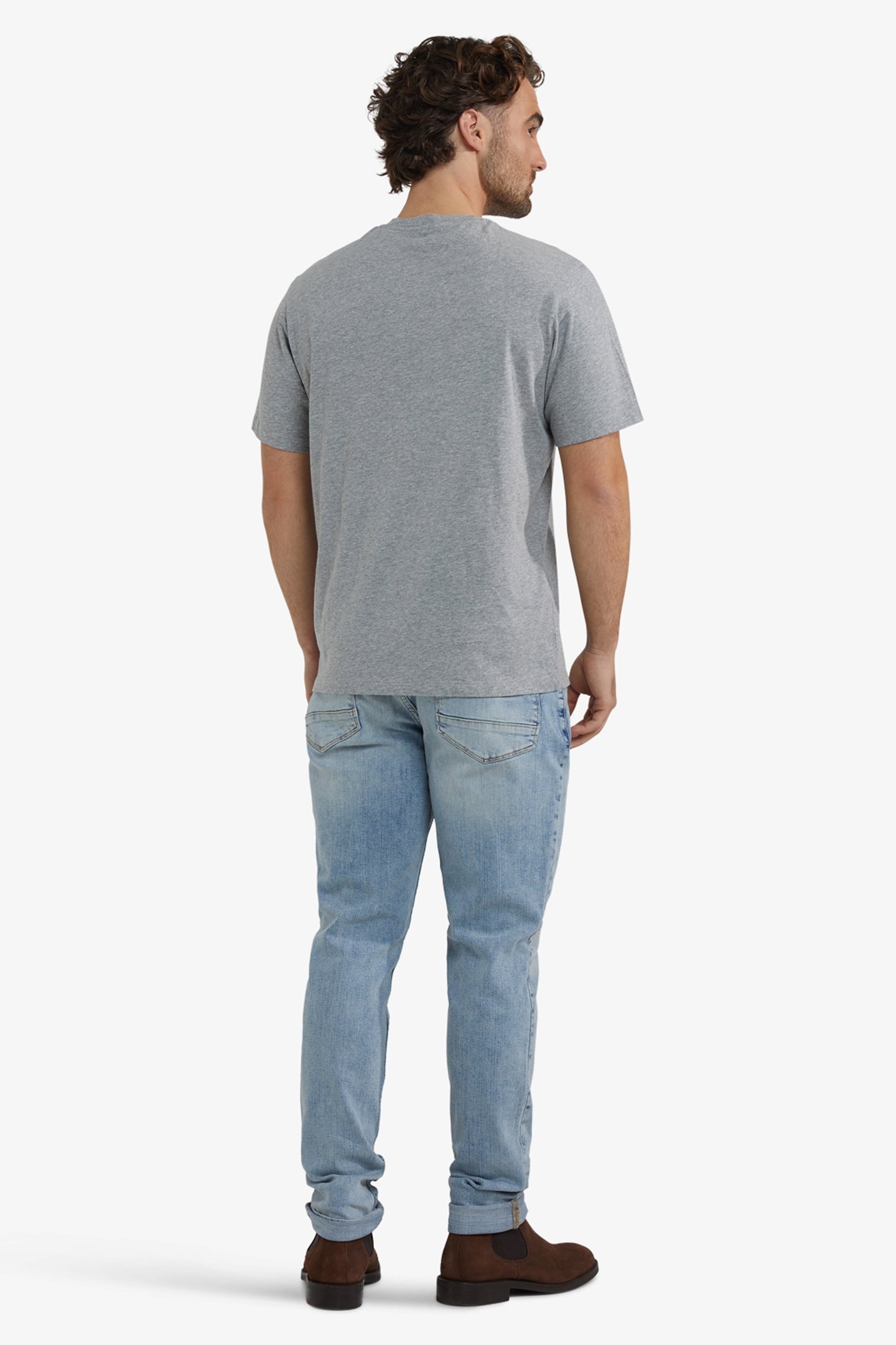 T-SHIRT NY 1921 DARK GREY MELANGE 3