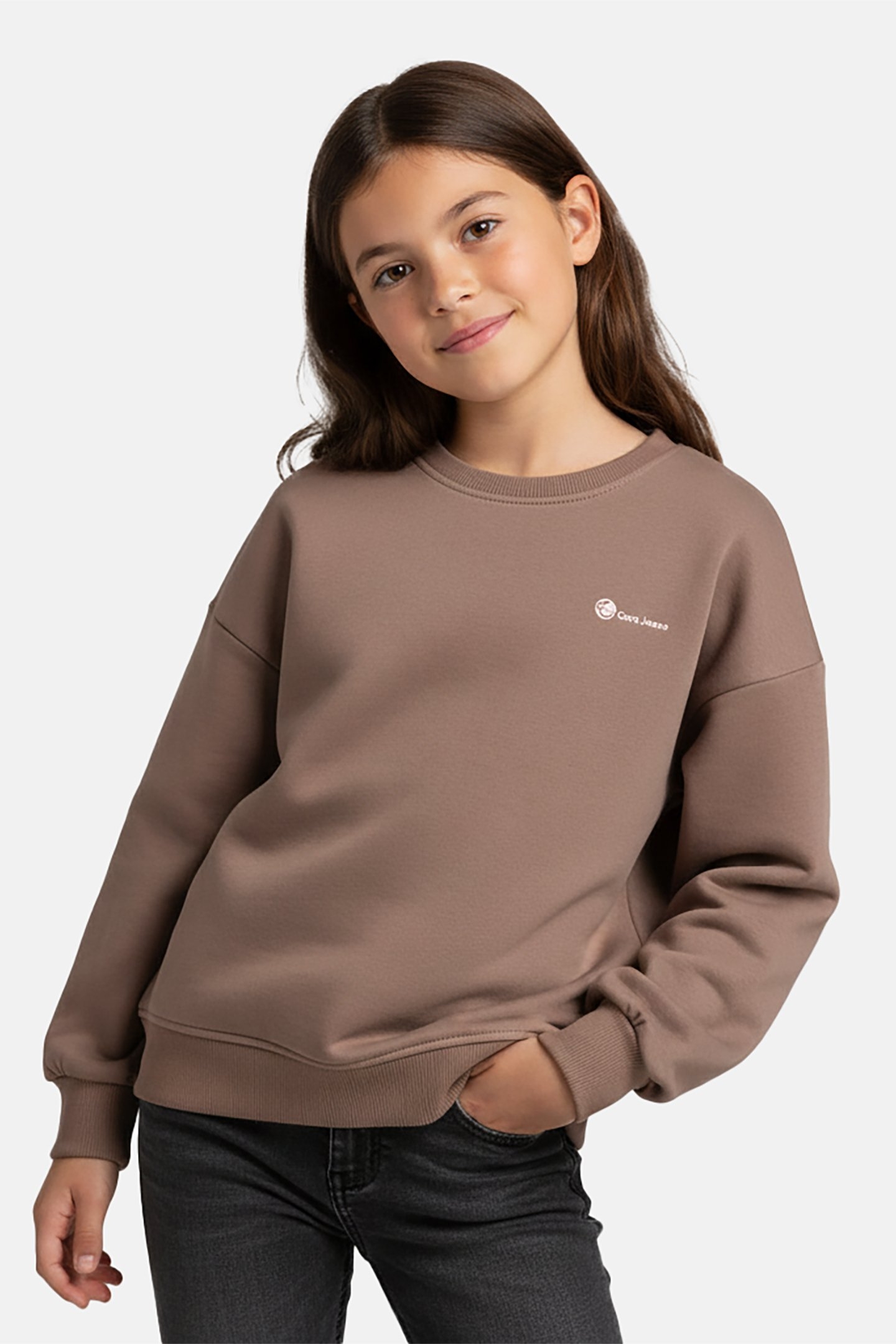 KIDS PEYLE SW FOR GIRLS TAUPE 1