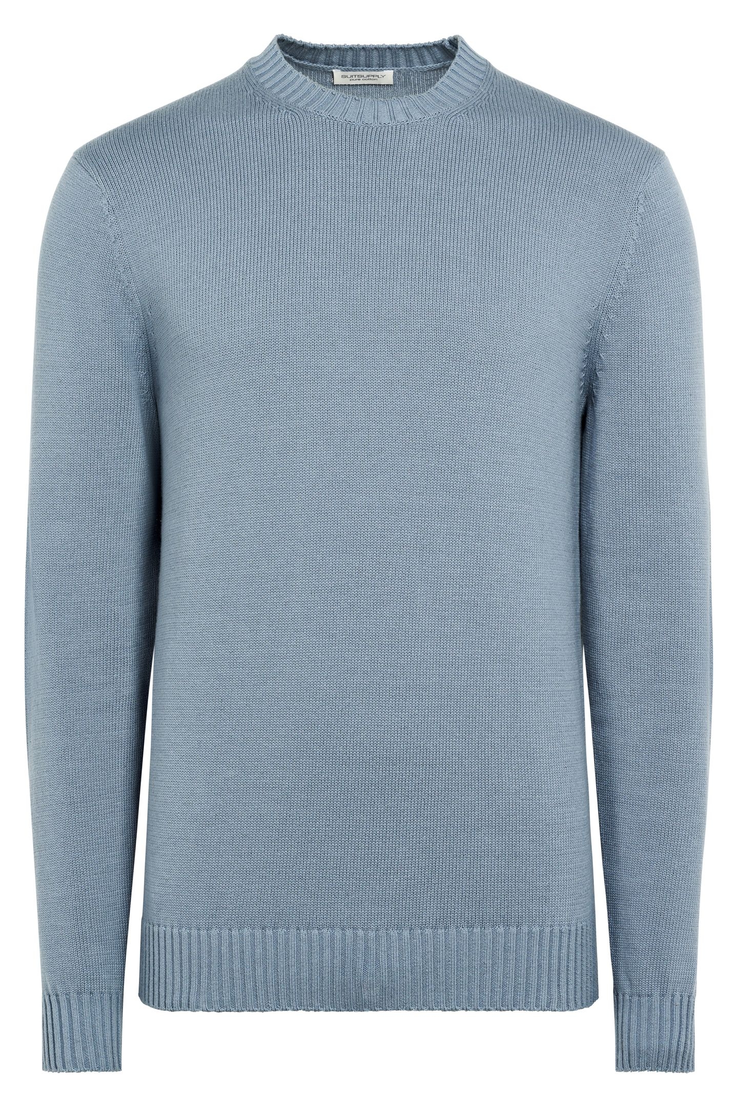 LS COTTON CREW HYDRANGEA LIGHT BLUE 5