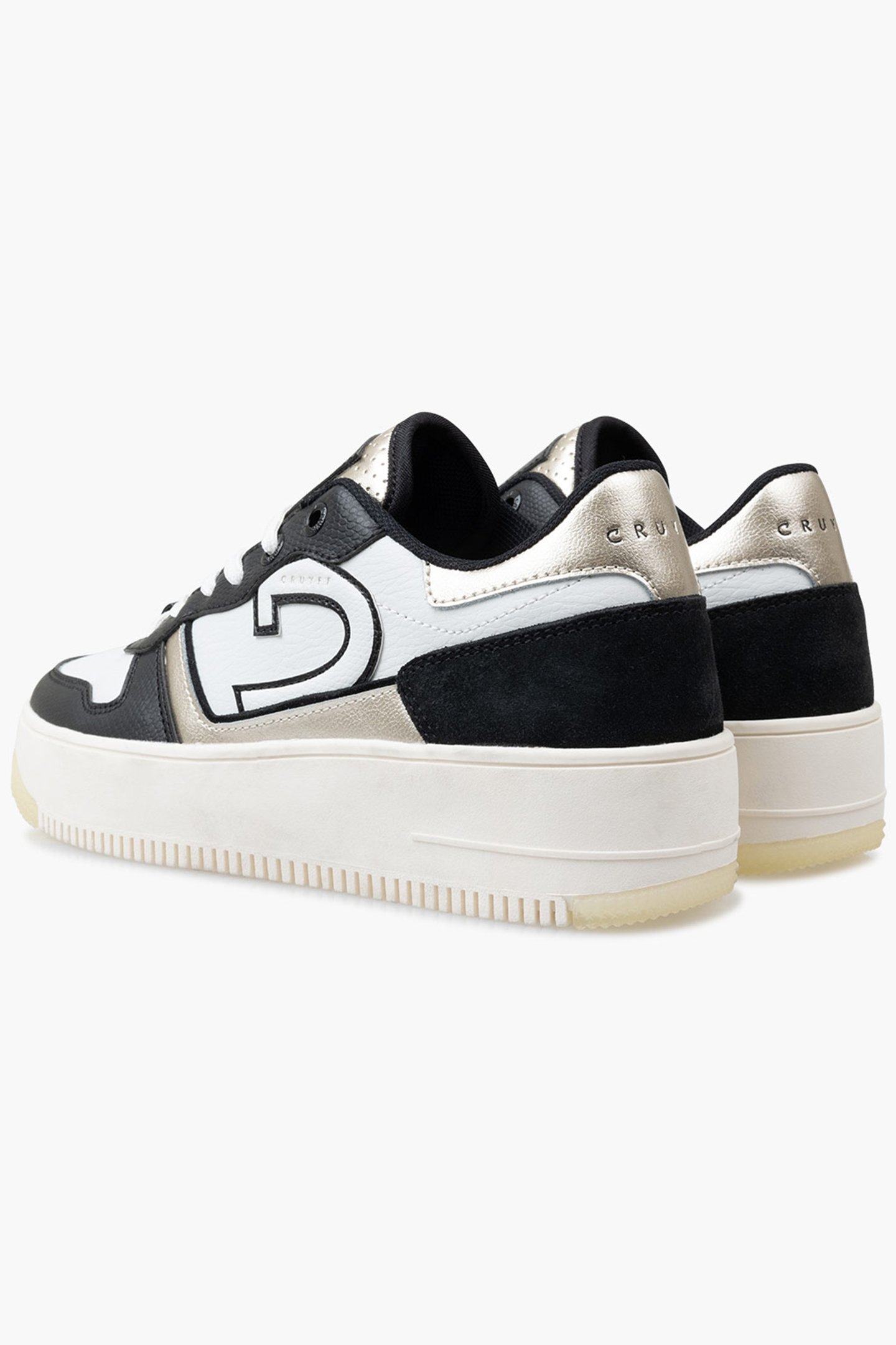 CAMPO LOW LUX - TALL BLACK/WHITE/GOLD 5