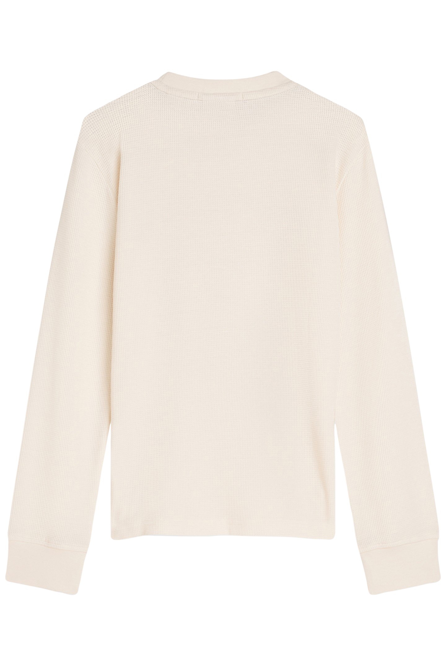 BOYS THERMAL LONG SLEEVE TEE NATURAL 2