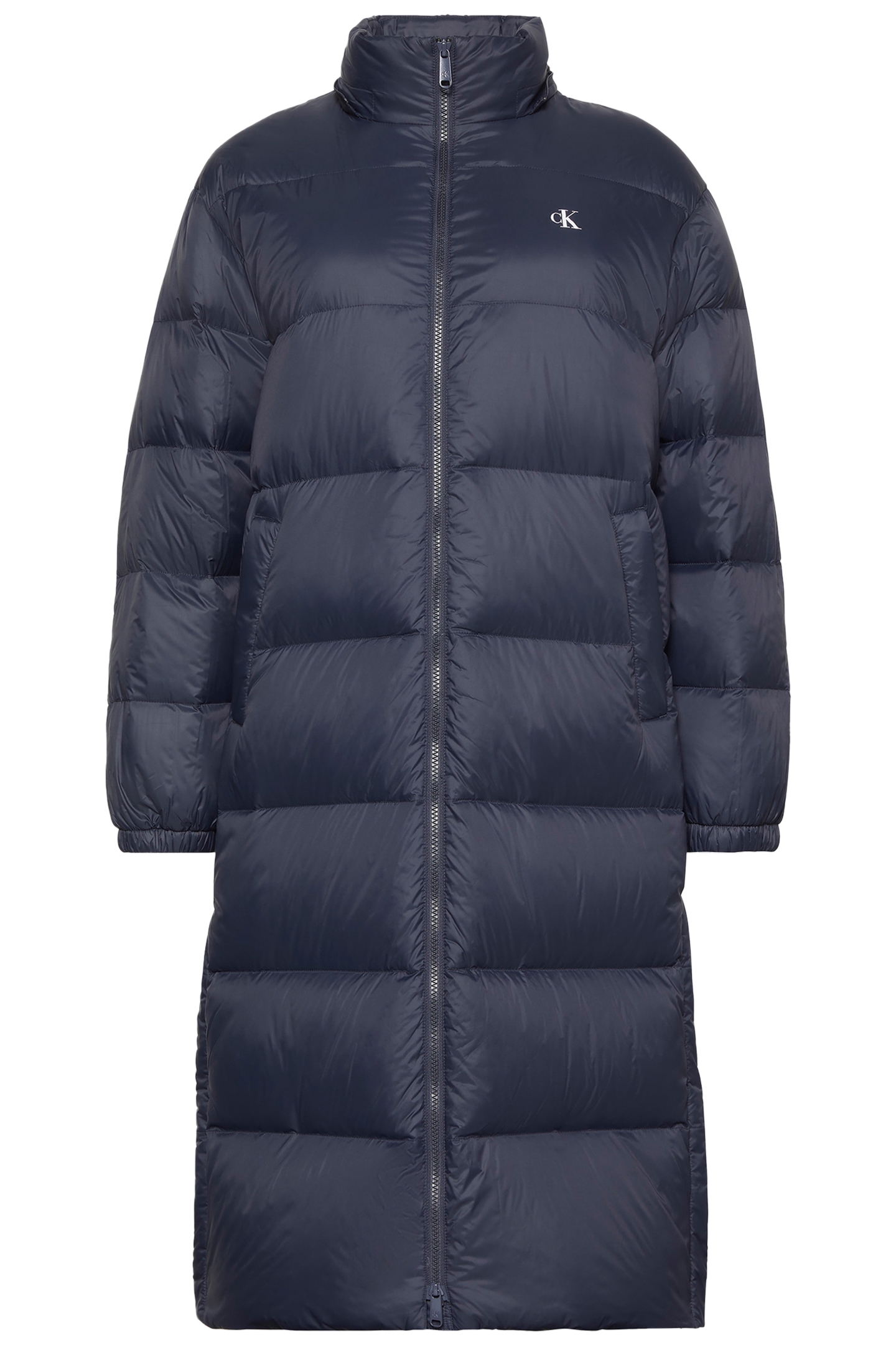 ESSENTIAL MIDWEIGHT HOODED PUFFER INKWELL 3