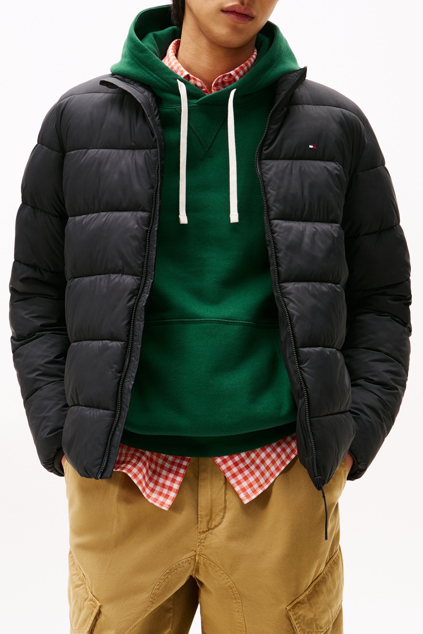 MID WEIGHT STAND COLLAR JACKET BLACK 1