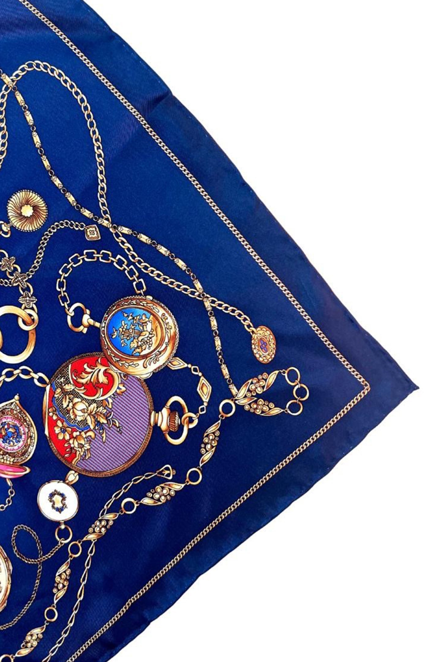 SCARF BURANO SMALL 582 BLUE 3