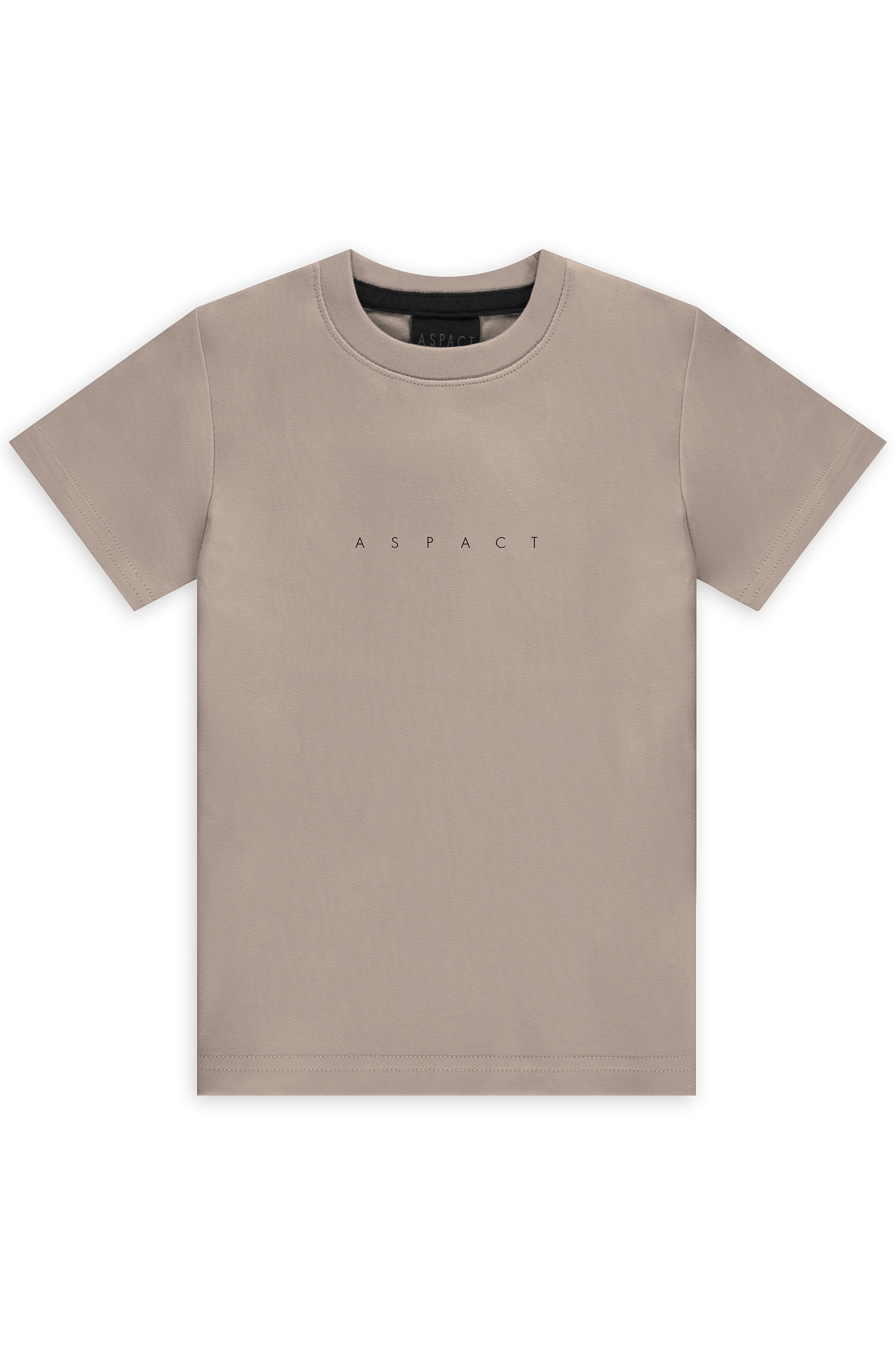KIDS TEE TAUPE 1