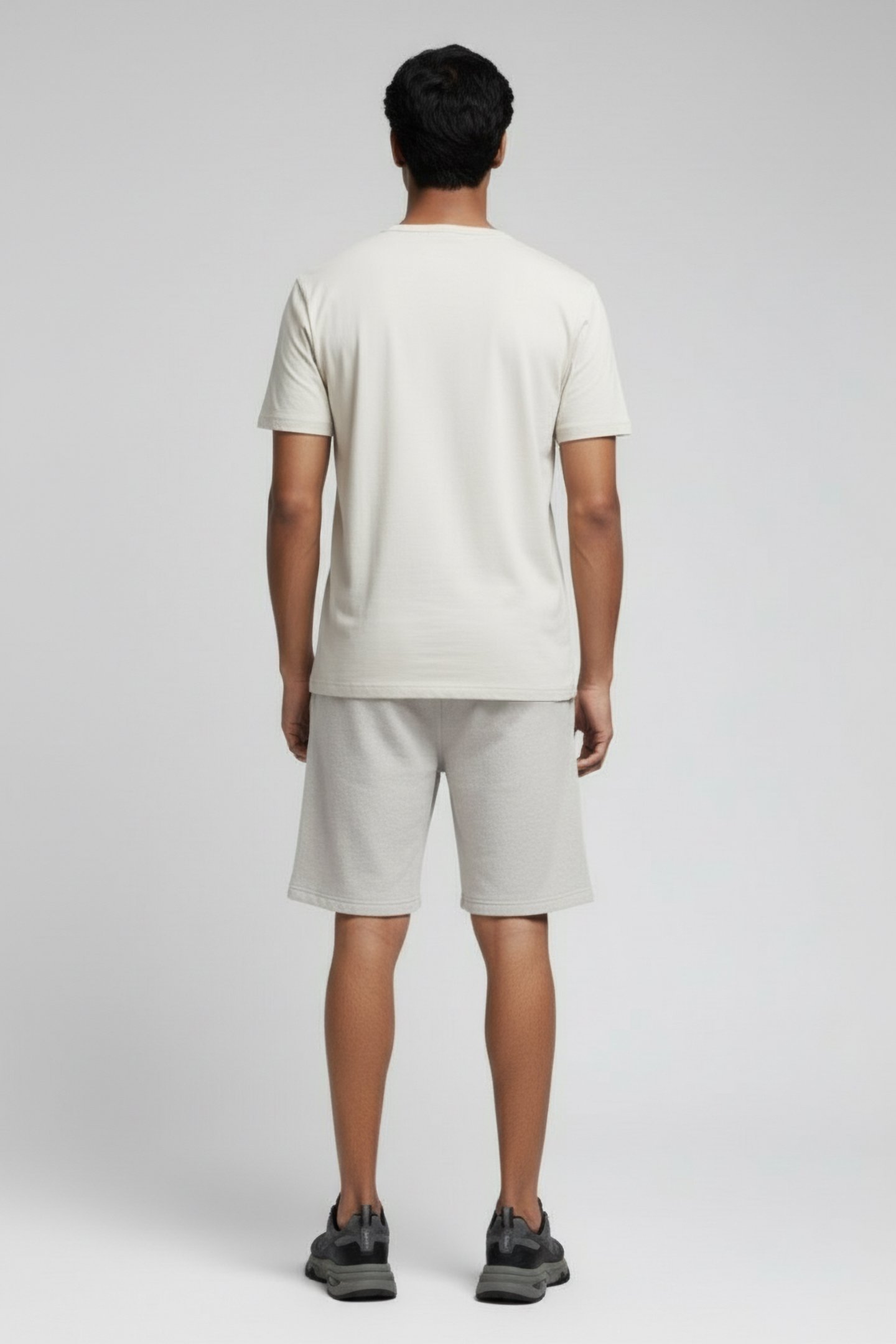 SALINAS TERRY SHORT GREY 2