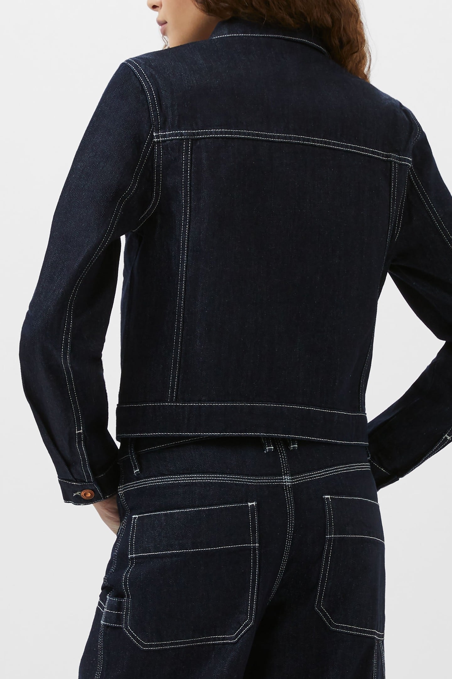 DENVER DENIM JACKET CLEAN INDIGO DENIM 4