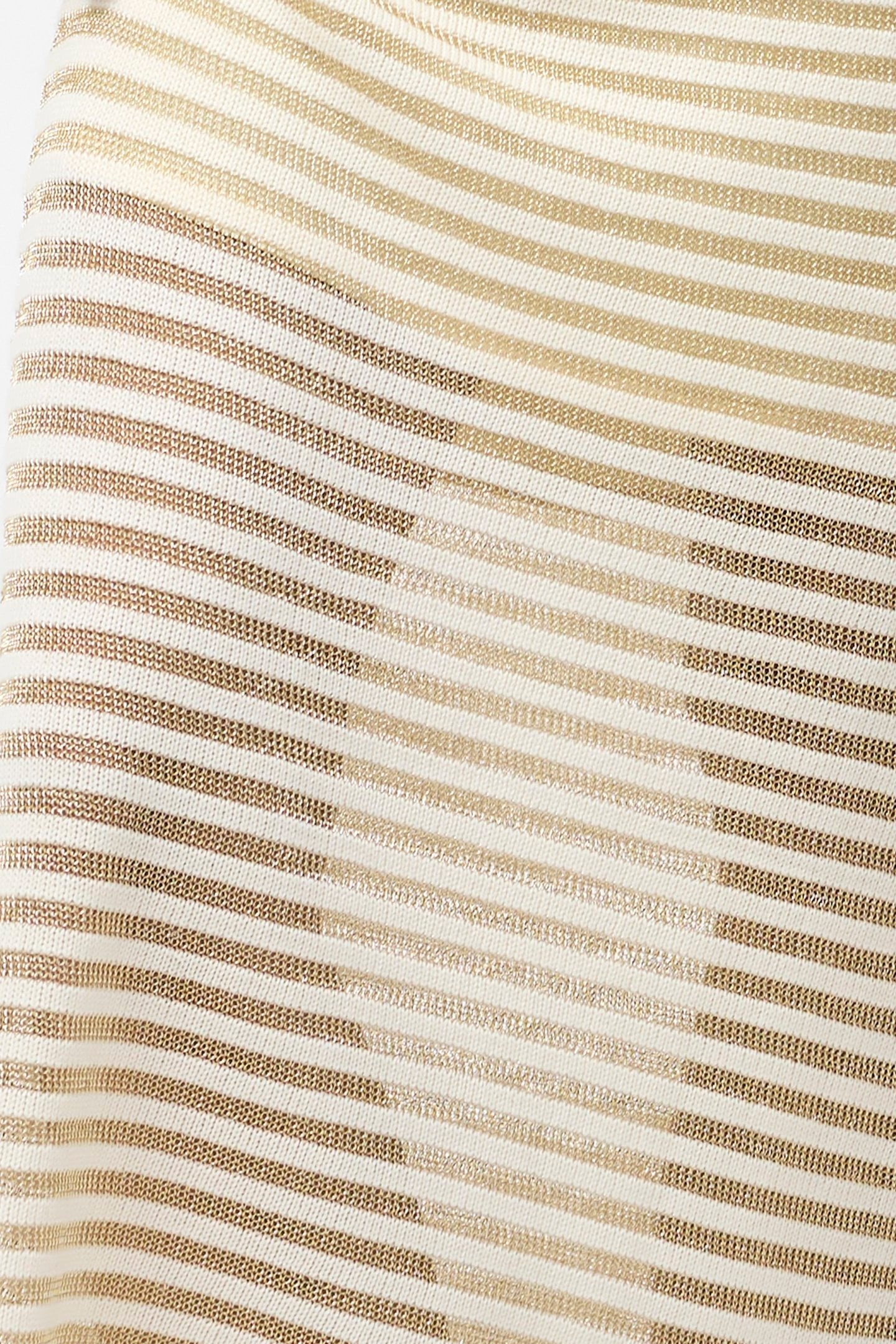 JERRY KNIT STRAPPY DRESS CREAM/GOLD 3