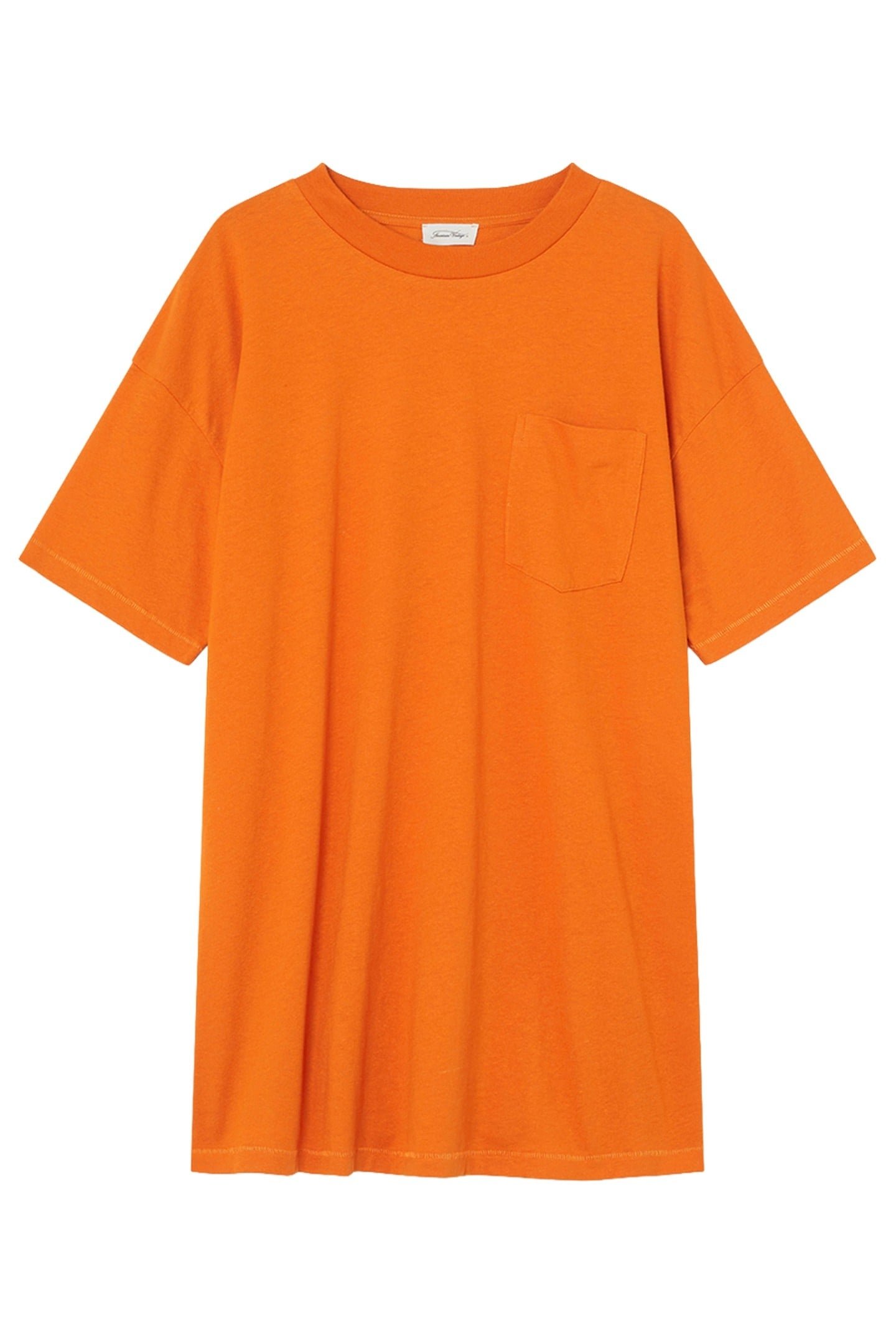 SHORT-SLEEVED CREW NECK T-SHIRT PUMPKIN 1