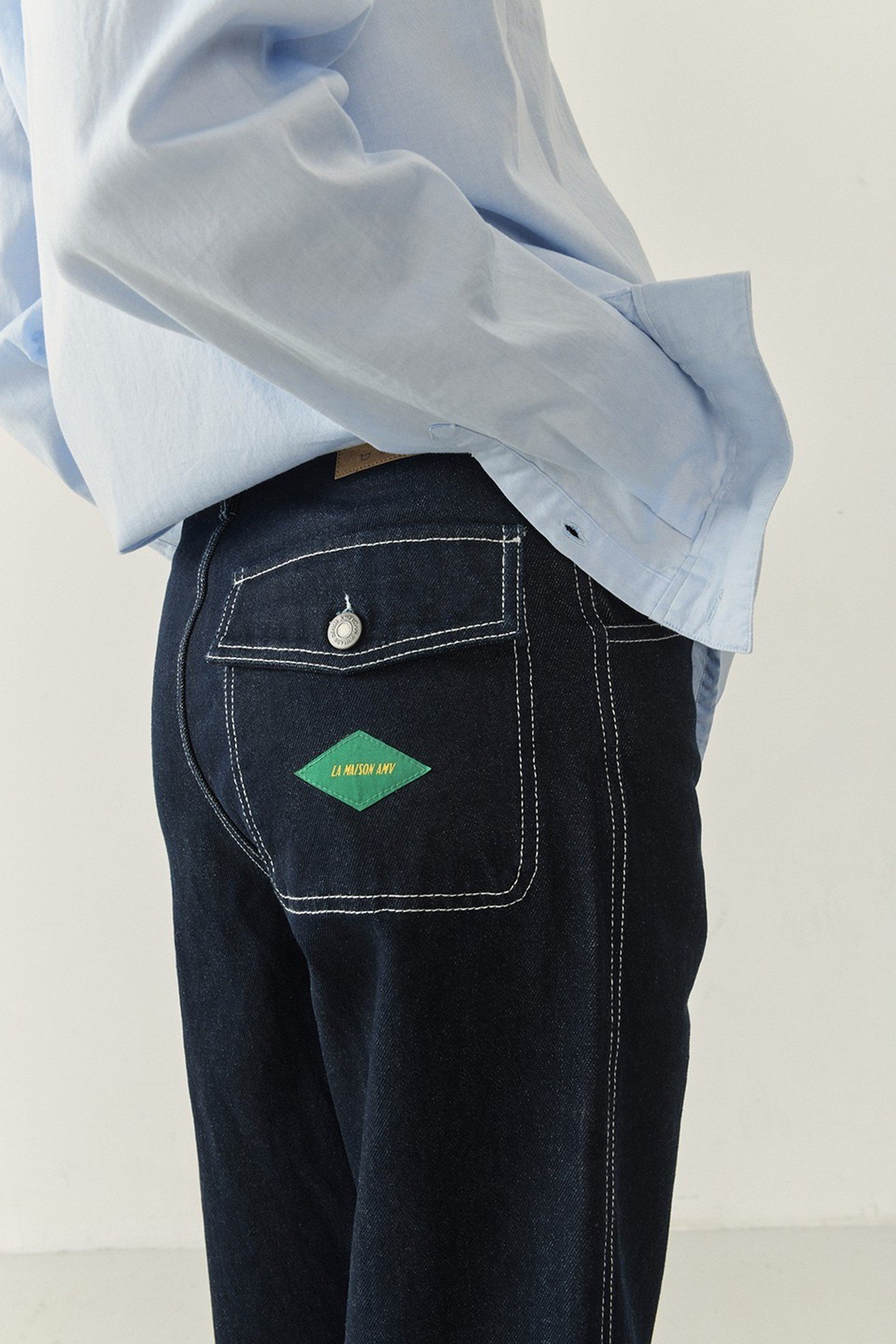 5 POCKETS JEANS RAW 8