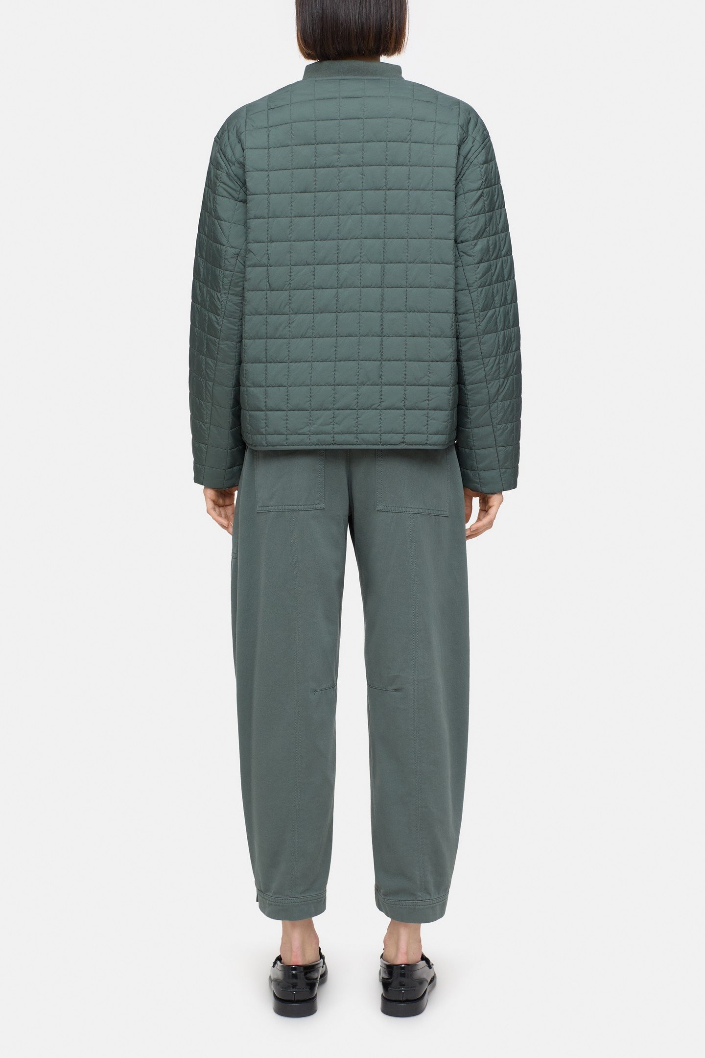 QUILTED JACKET PINI GREEN 3