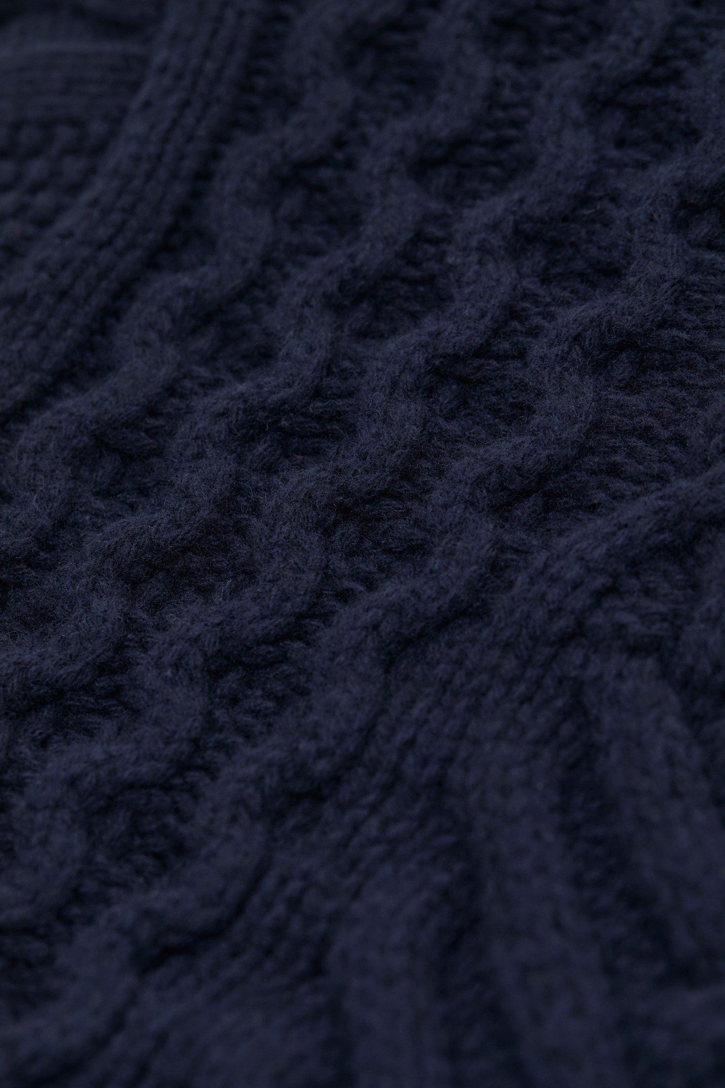 CABLE JUMPER KNITS DARK NIGHT 4